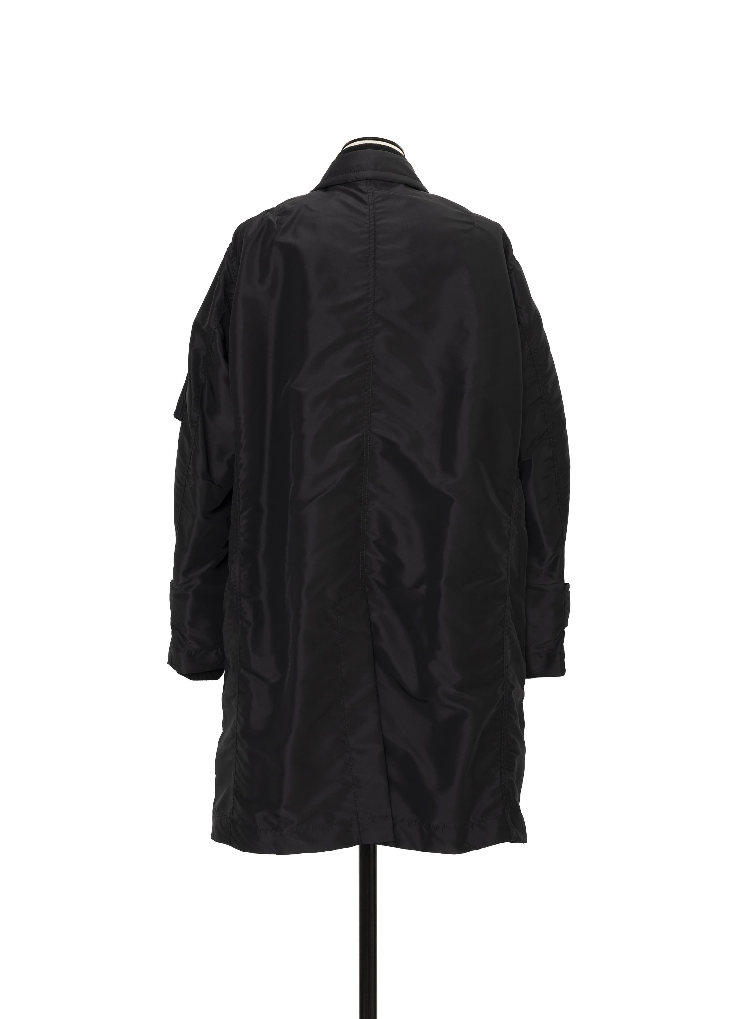 Nylon Twill Coat