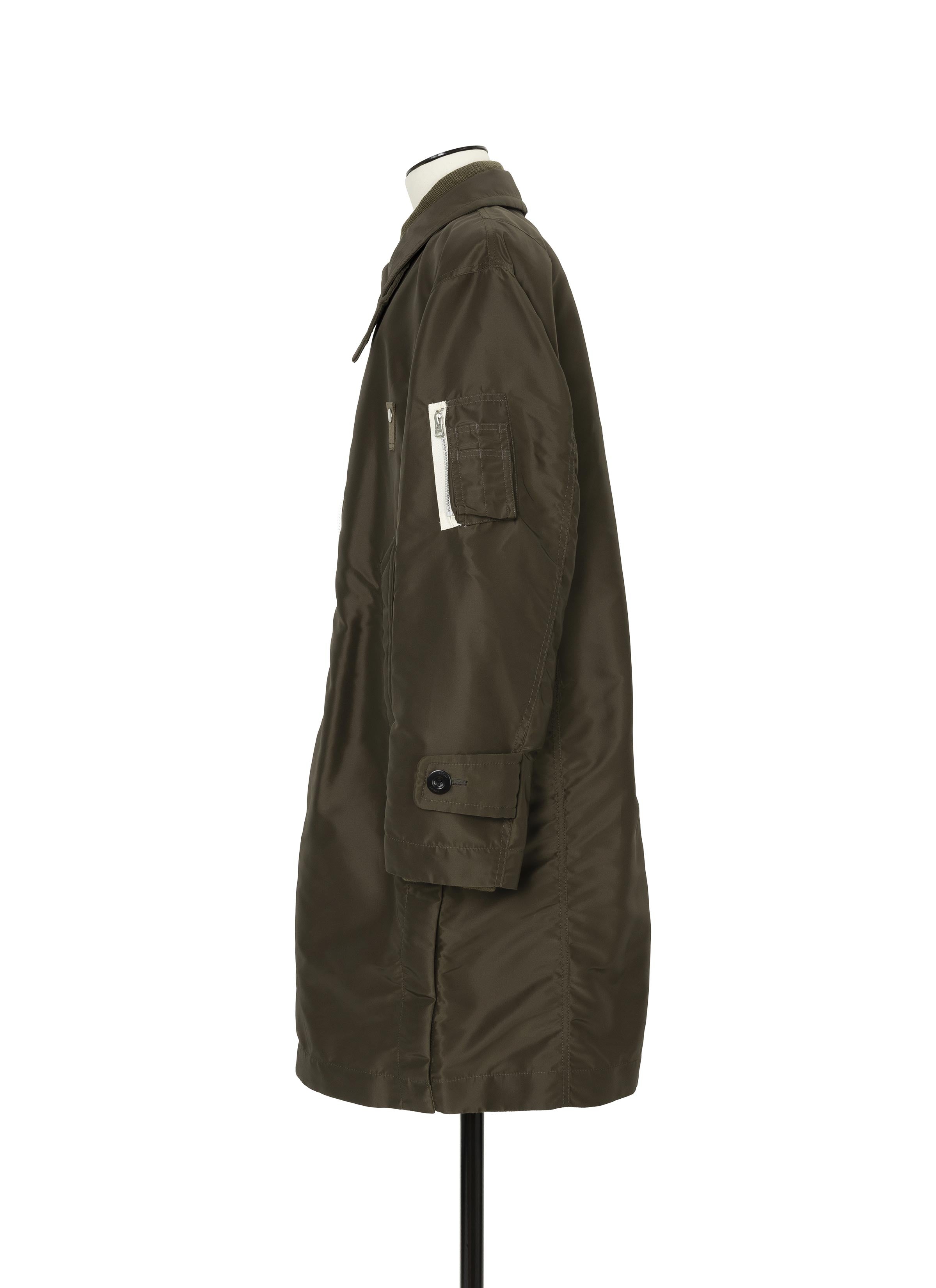 Nylon Twill Coat