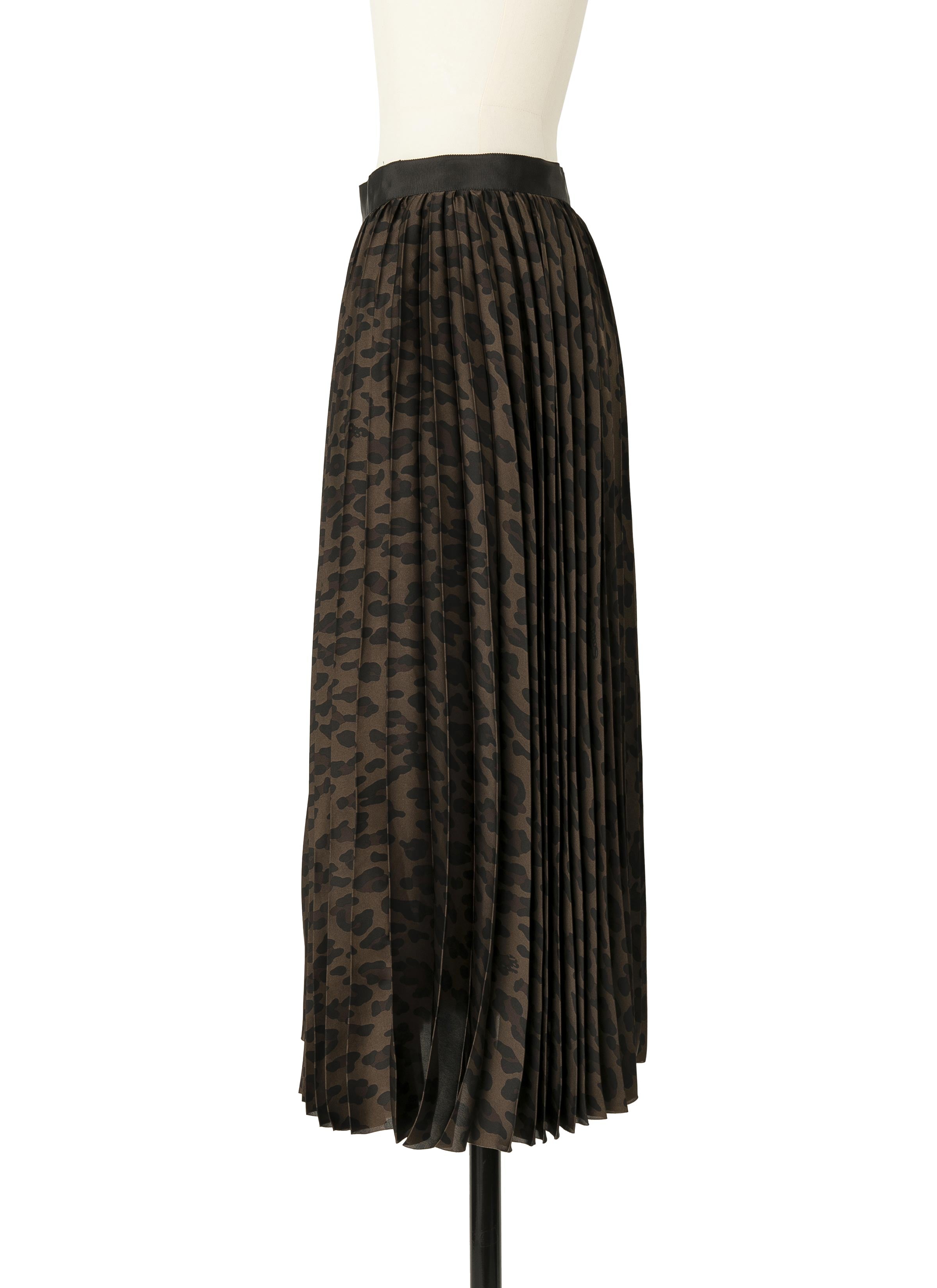 Leopard Print Skirt