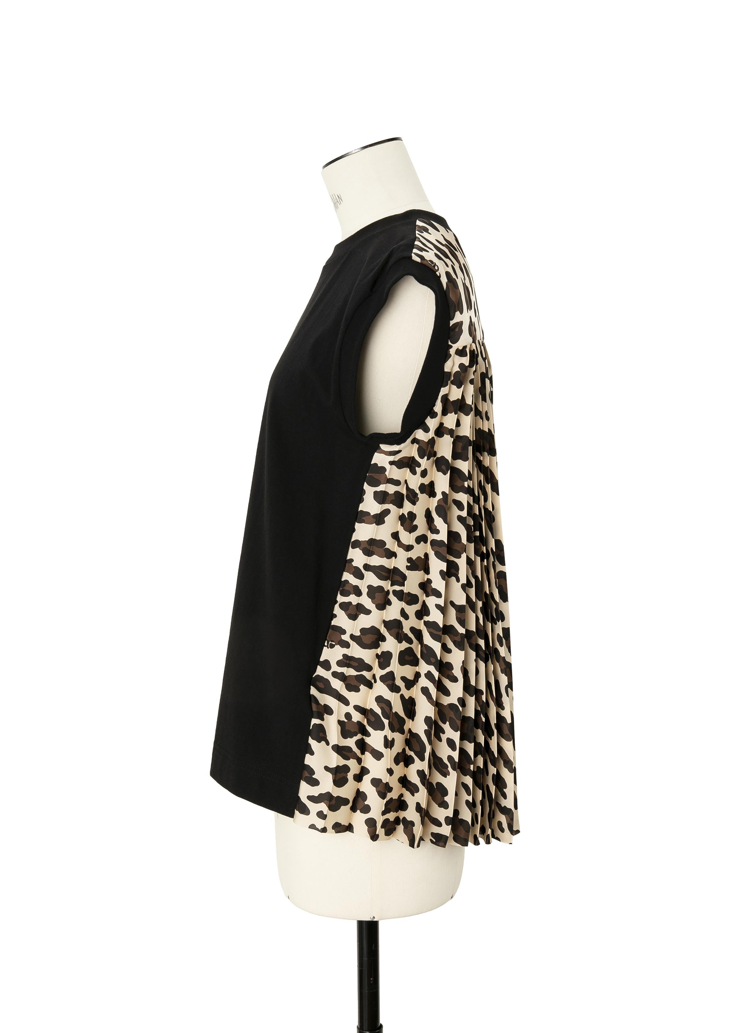 Leopard Print x Cotton Jersey T-Shirt