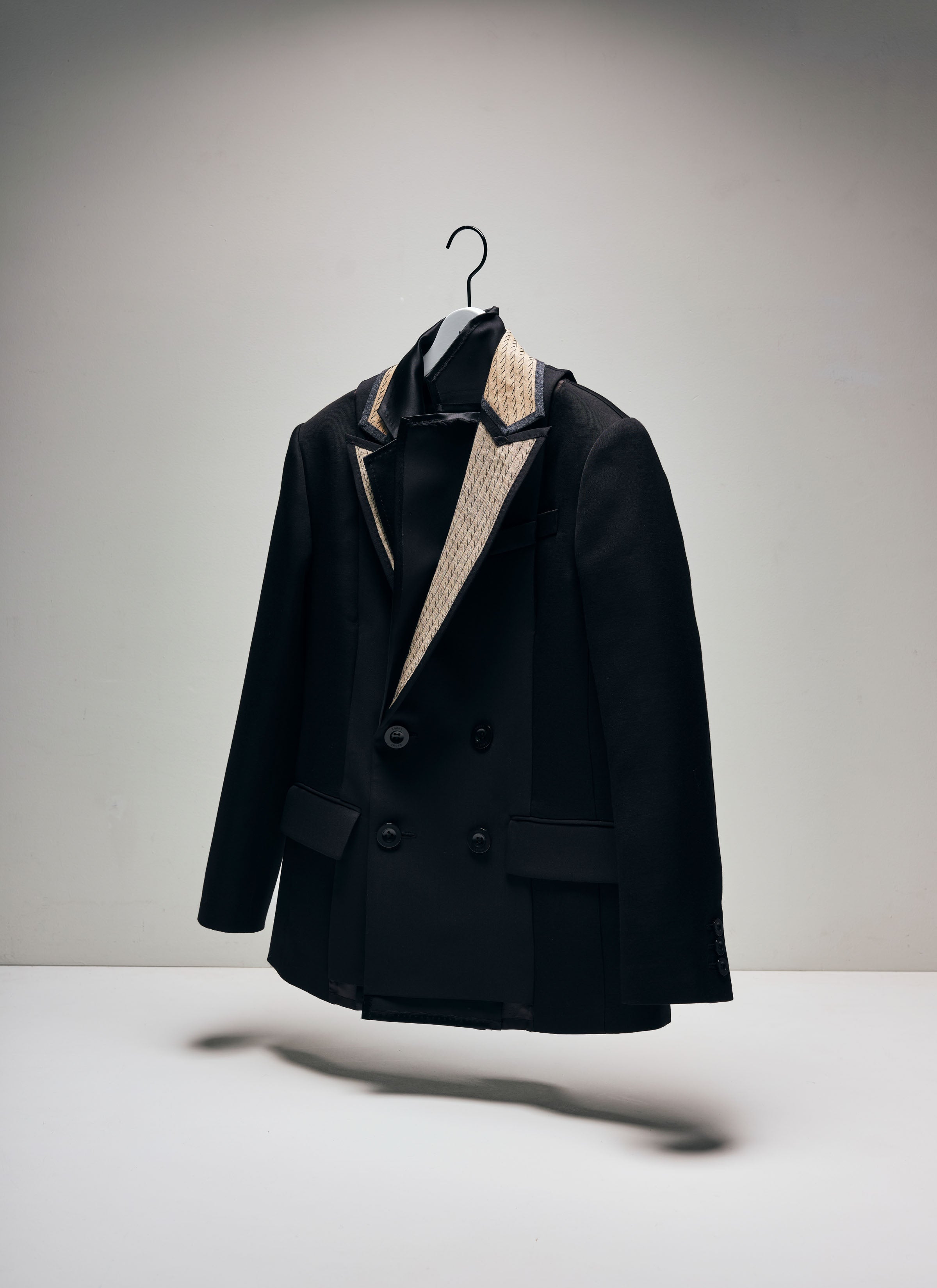 Doeskin x Double-Faced Silk Cotton Jacket