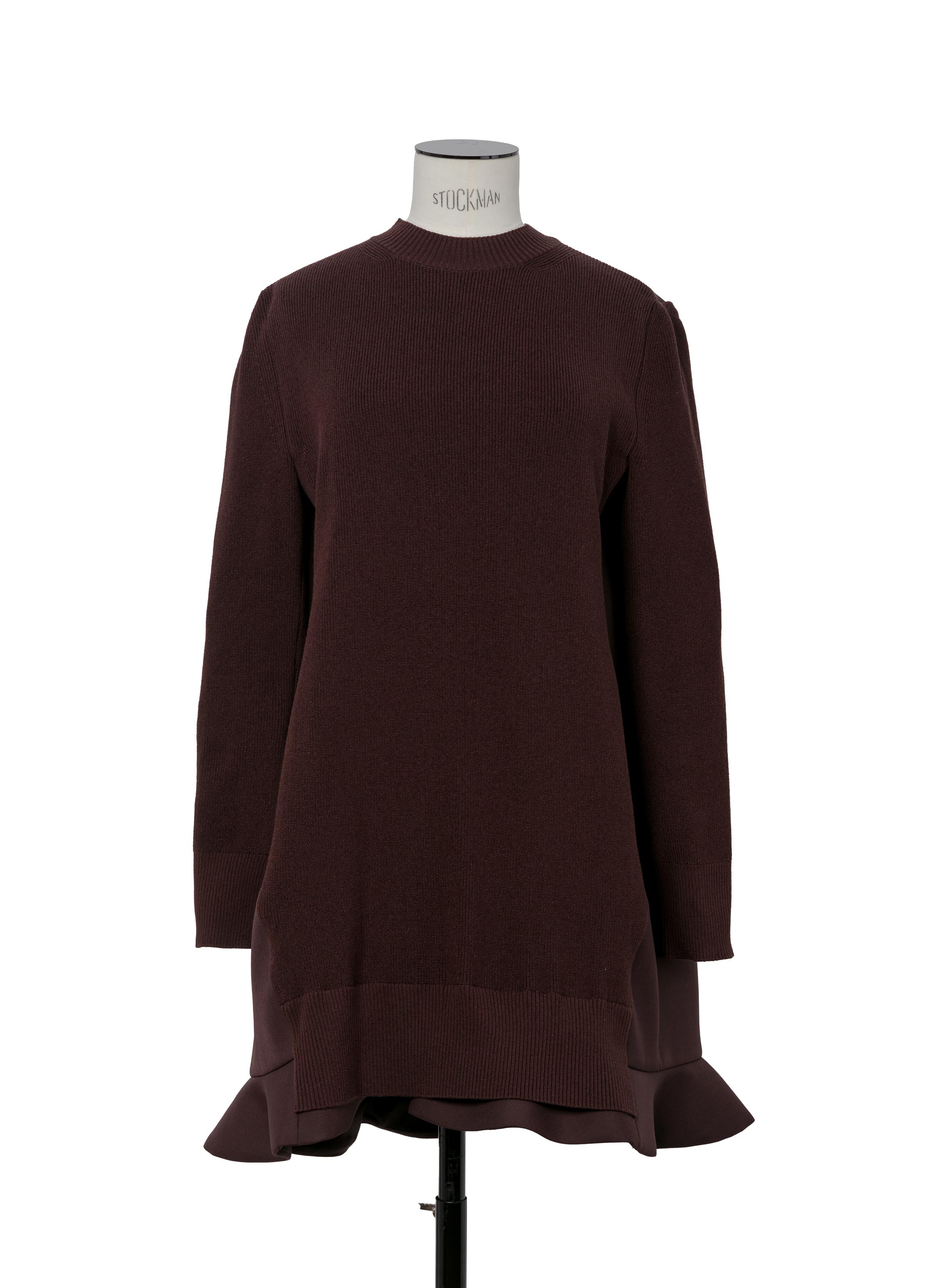 Suiting Mix Knit Dress | sacai Official Store サカイ オフィシャル