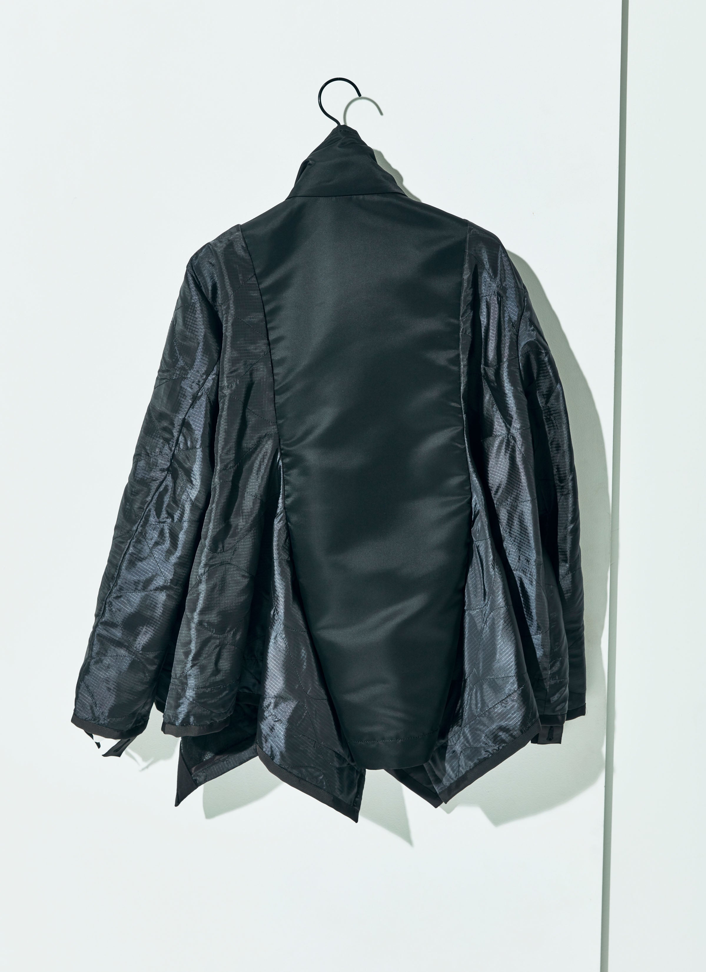 Nylon Twill Mix Coat