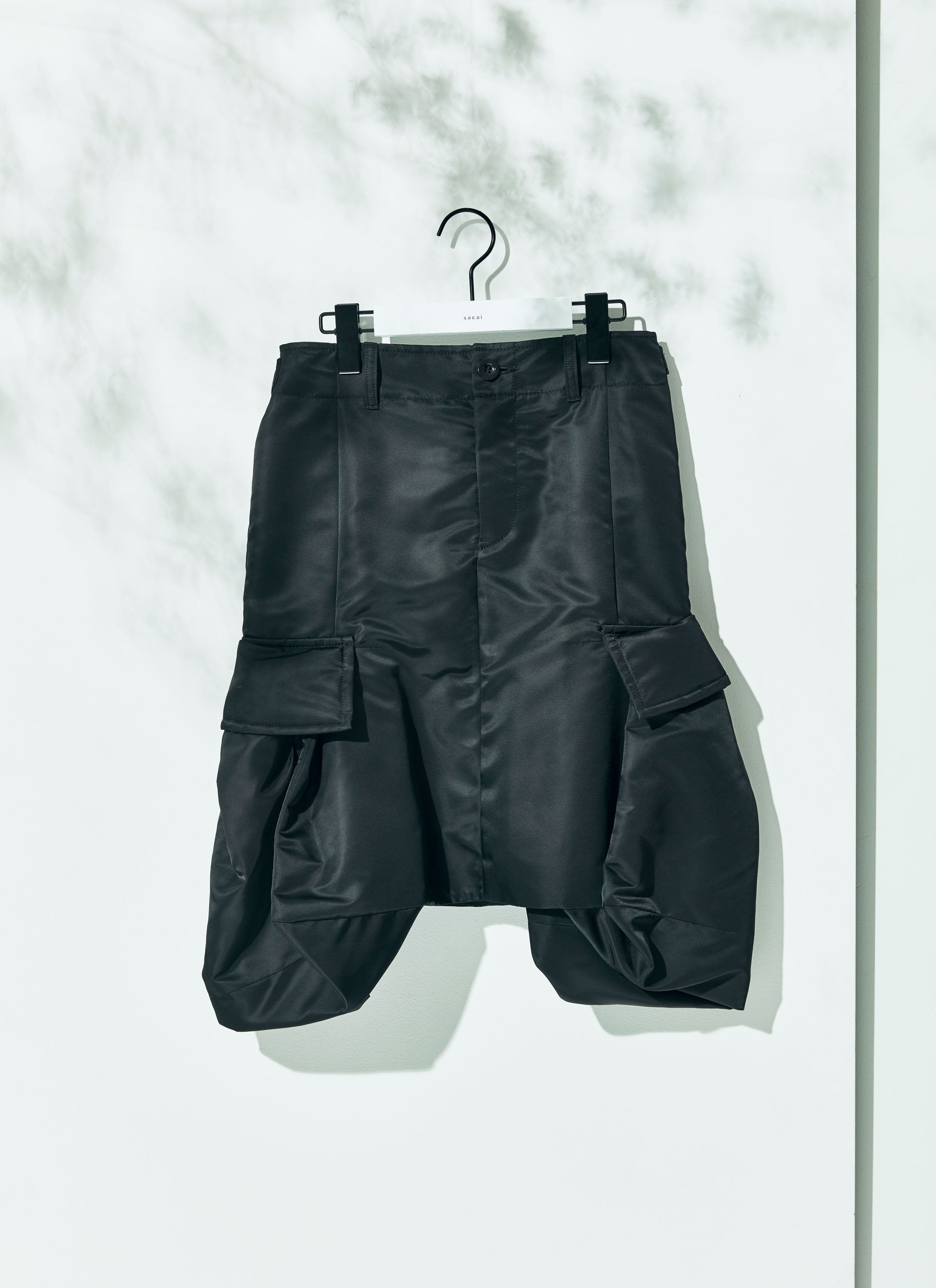 Nylon Twill Skirt