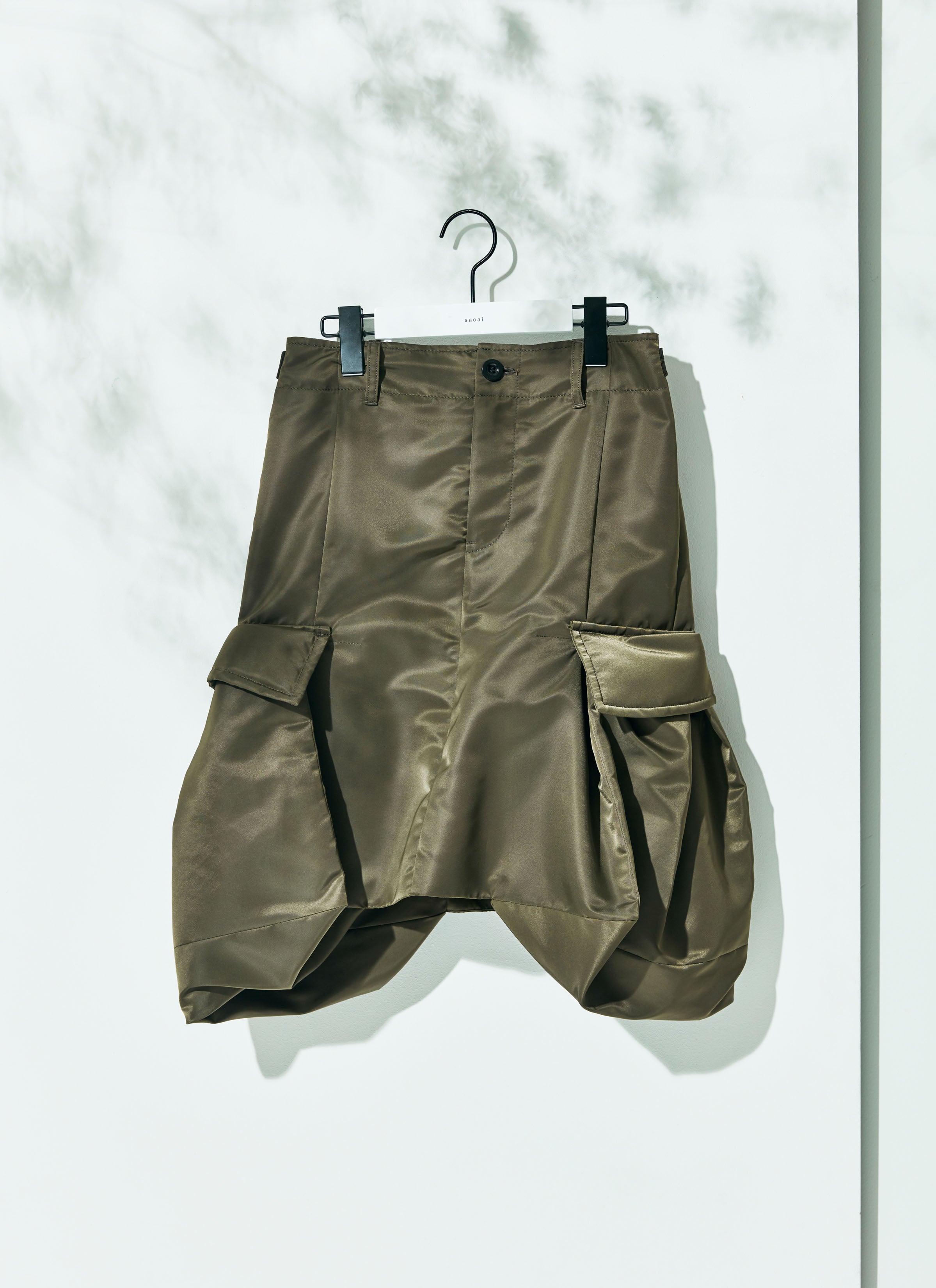 Nylon Twill Skirt