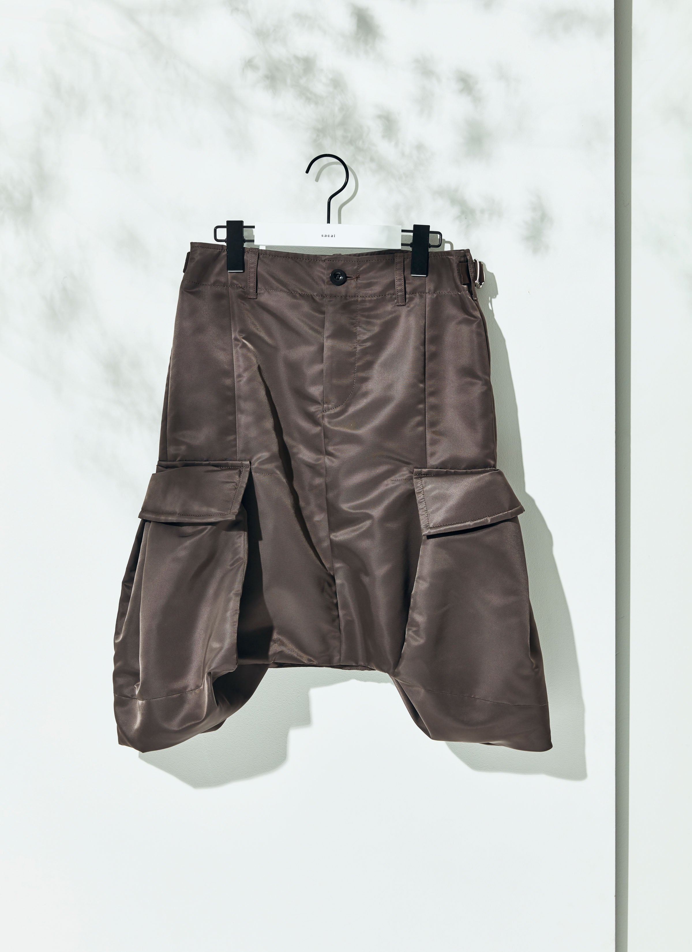Nylon Twill Skirt