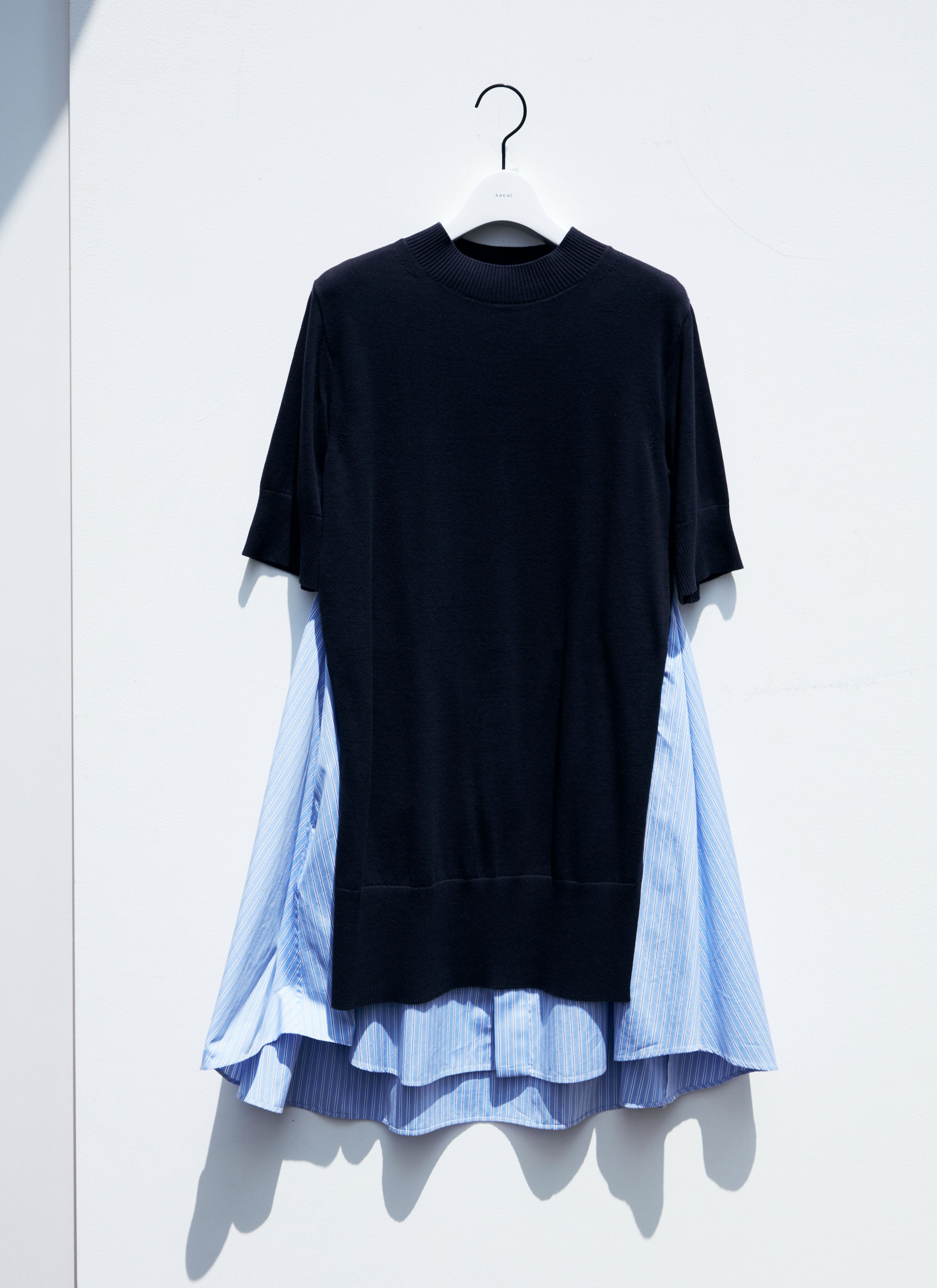 Poplin x Knit Dress