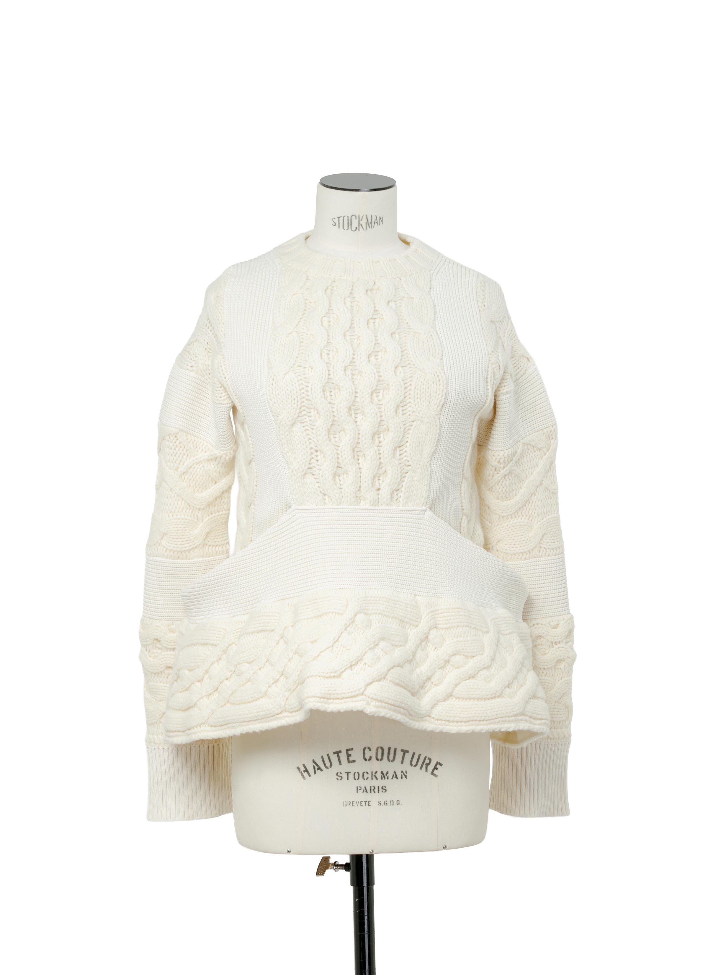 sacai✨ゆったりオーバーサイズ　変形デザイントップス　アシメントリー WOMEN PULLOVERS & TOPS | sacai Official Store サカイ