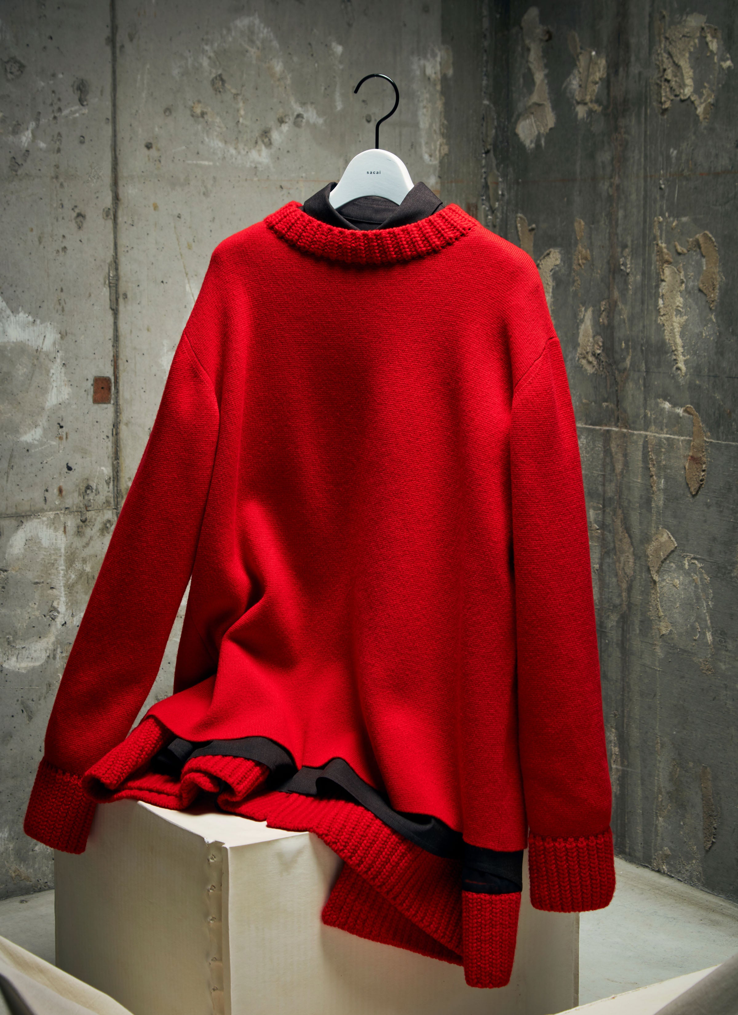Suiting x Wool Knit Dress