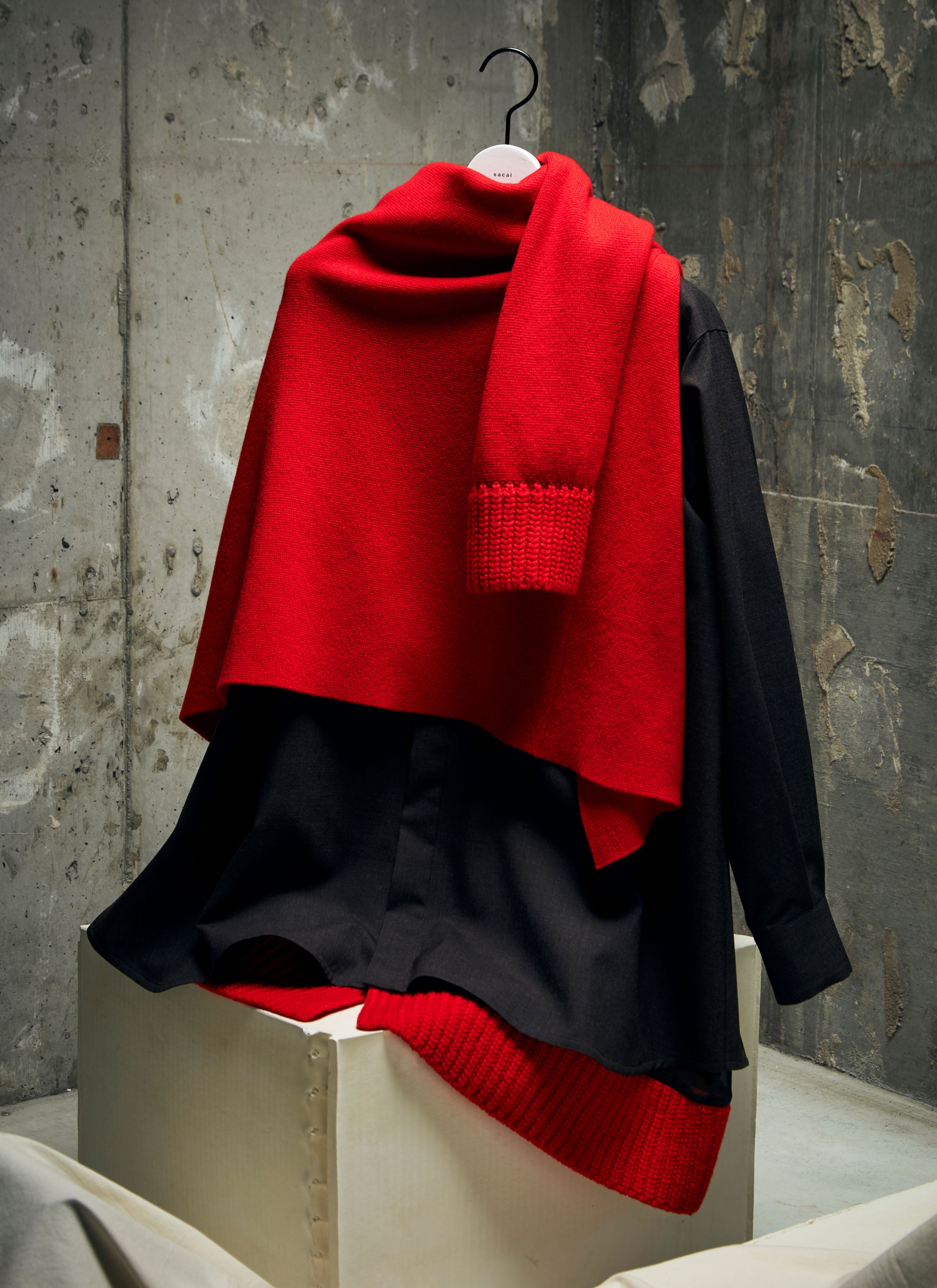 Suiting x Wool Knit Dress