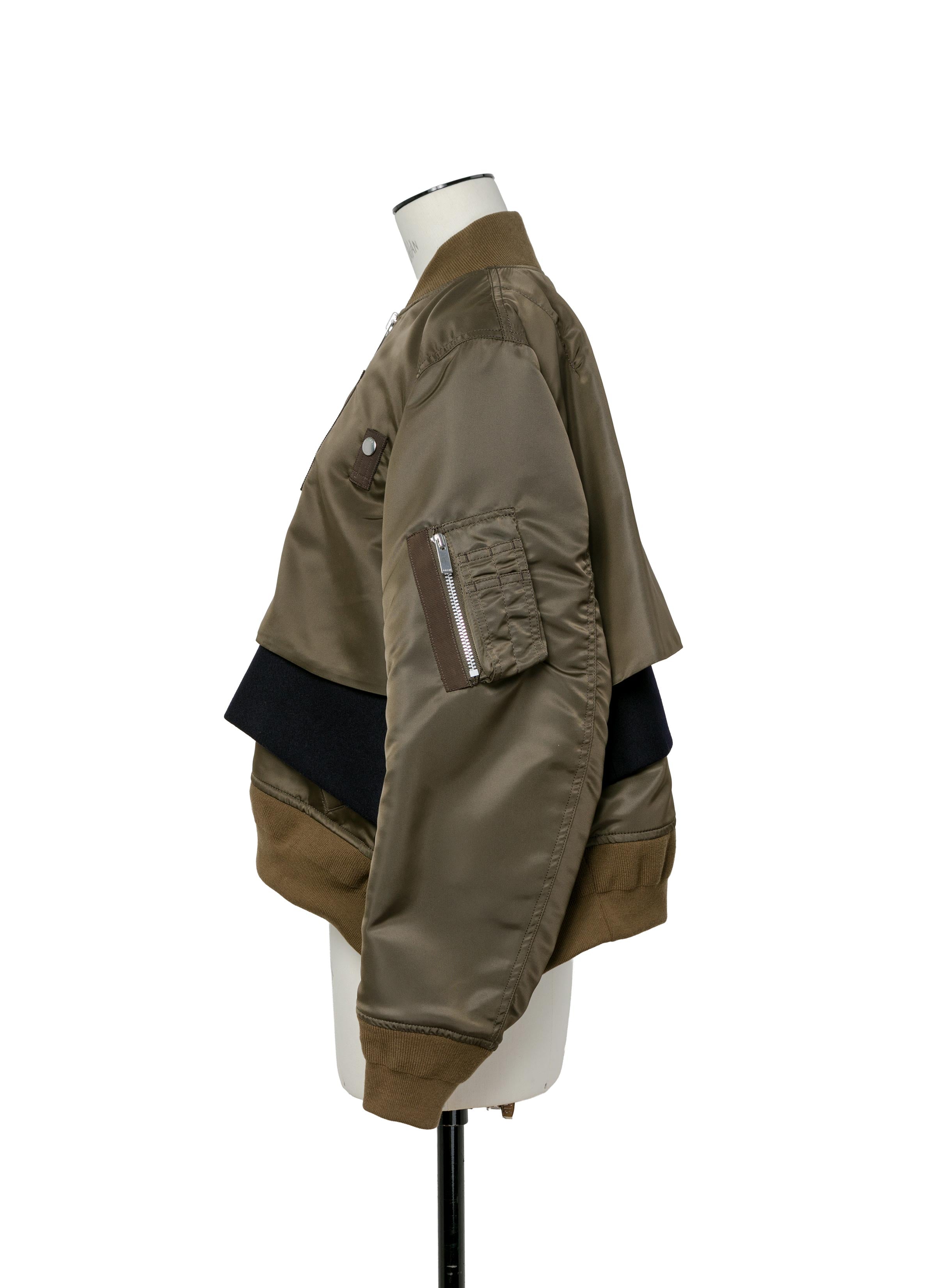 nylon-twill-x-wool-melton-blouson