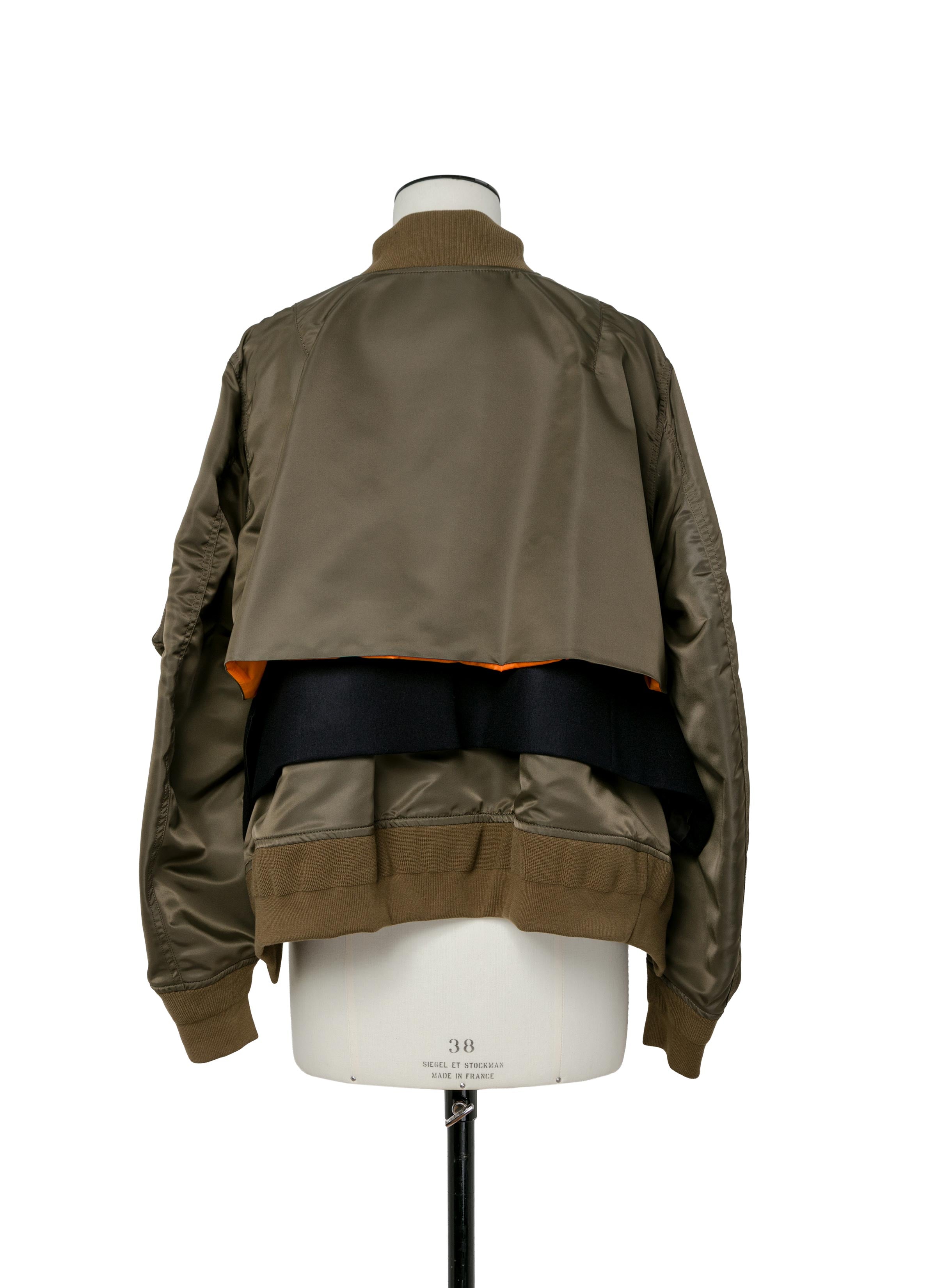 nylon-twill-x-wool-melton-blouson