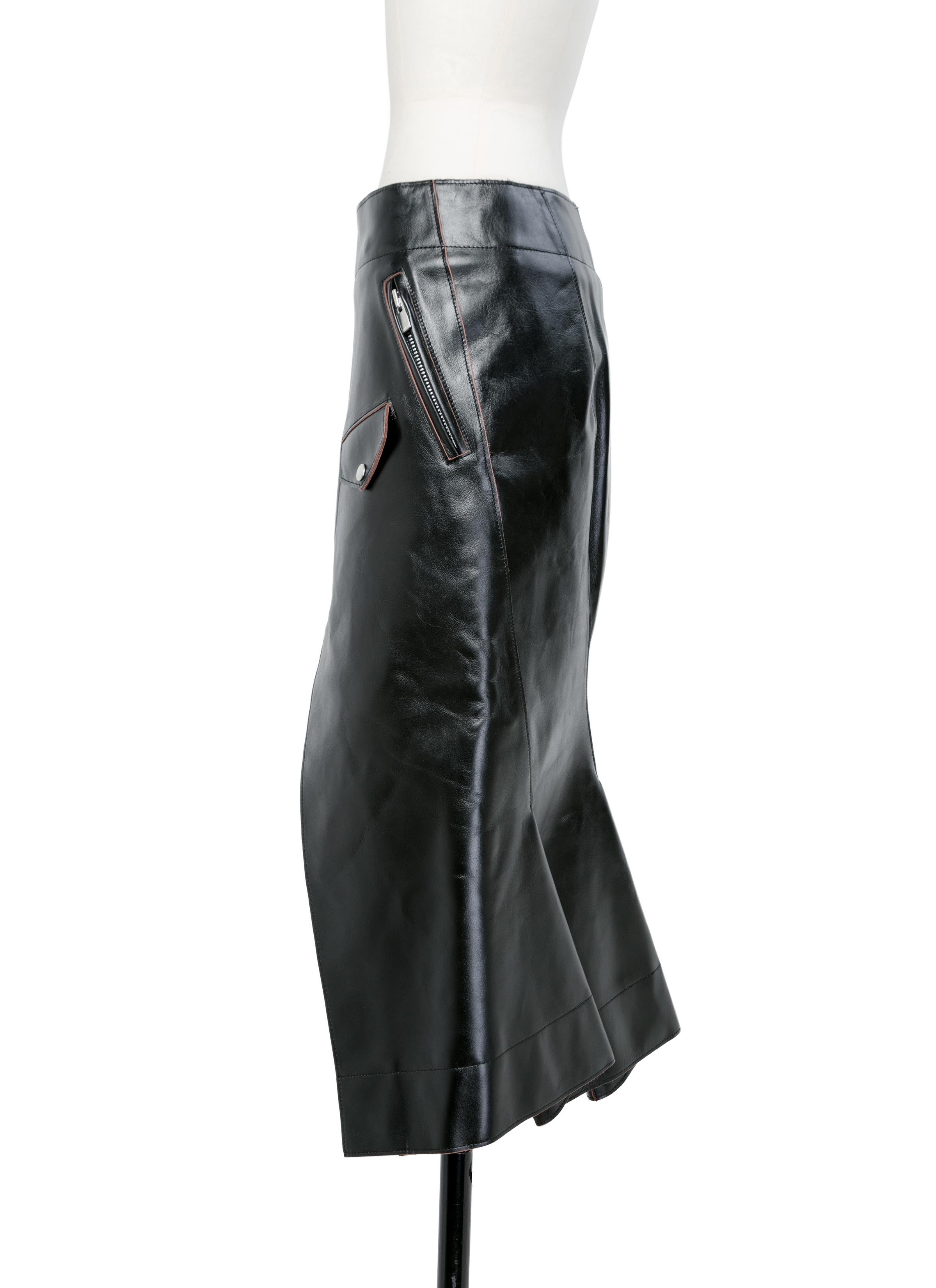 Leather Skirt