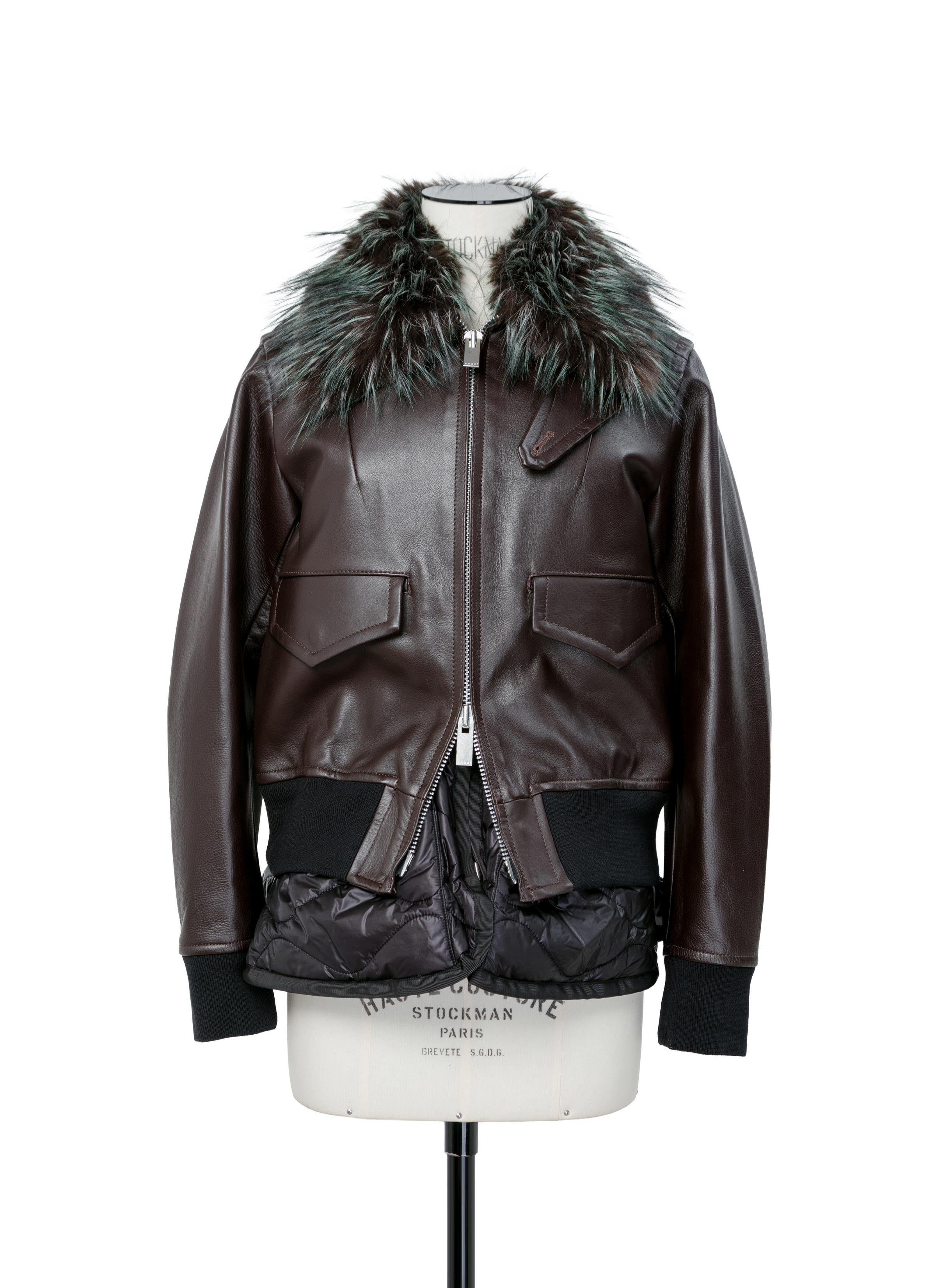 Leather Blouson