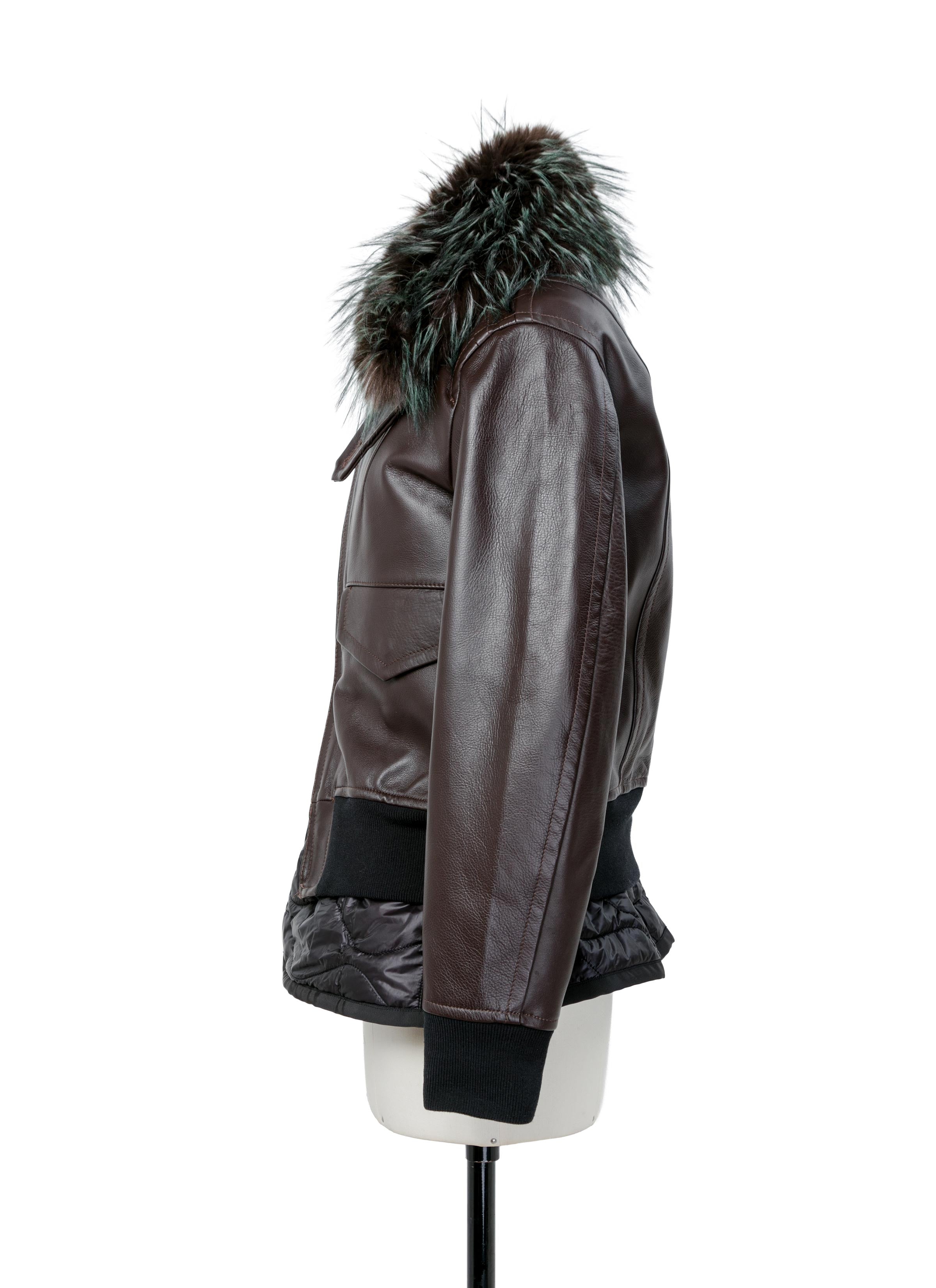 Leather Blouson