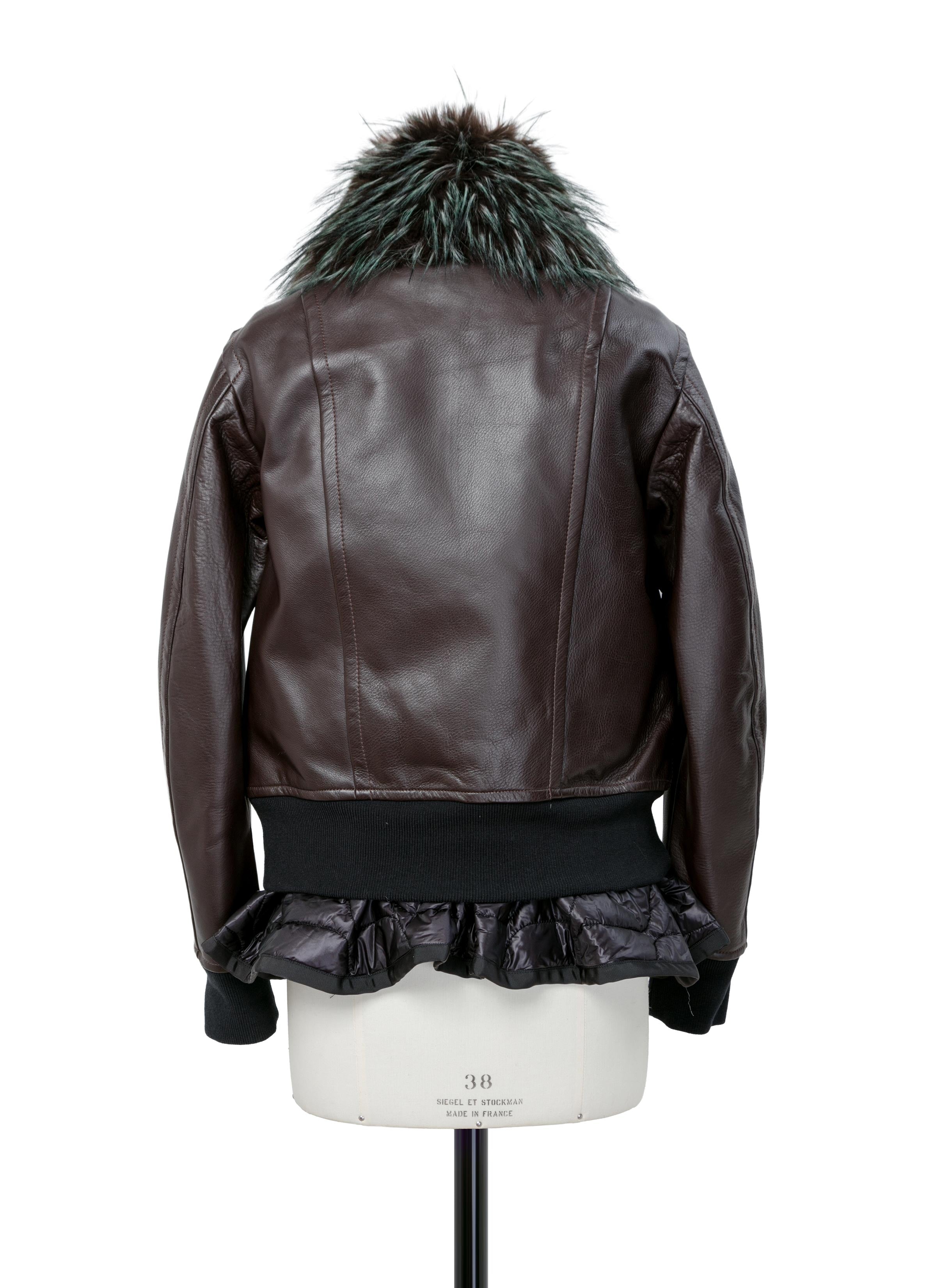 Leather Blouson