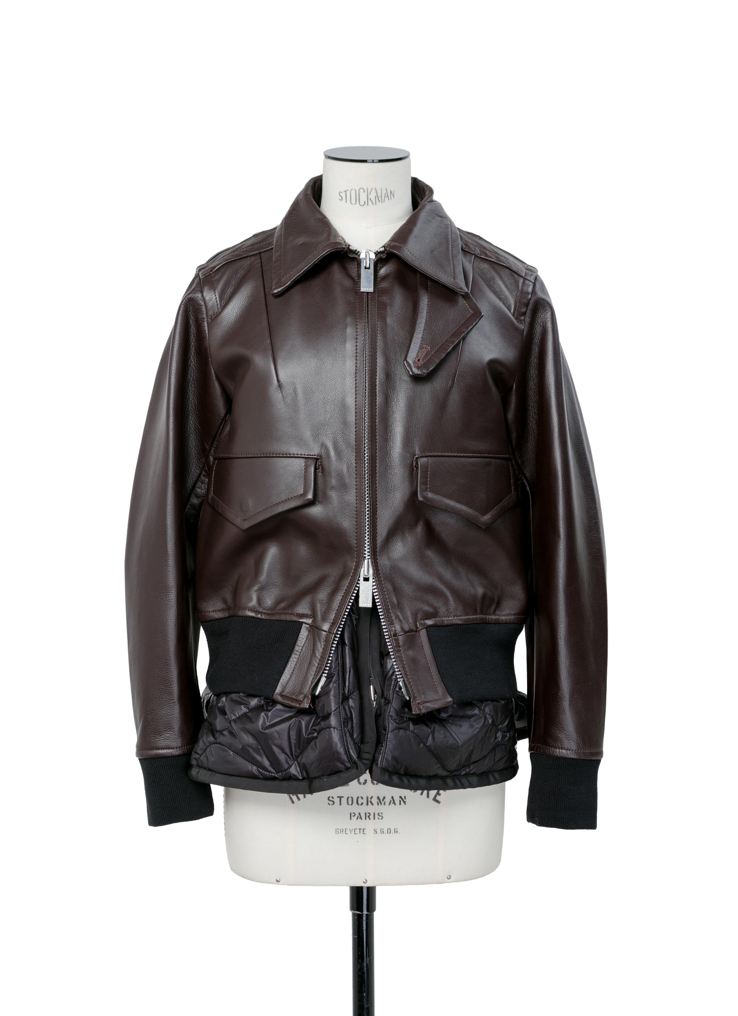 Leather Blouson