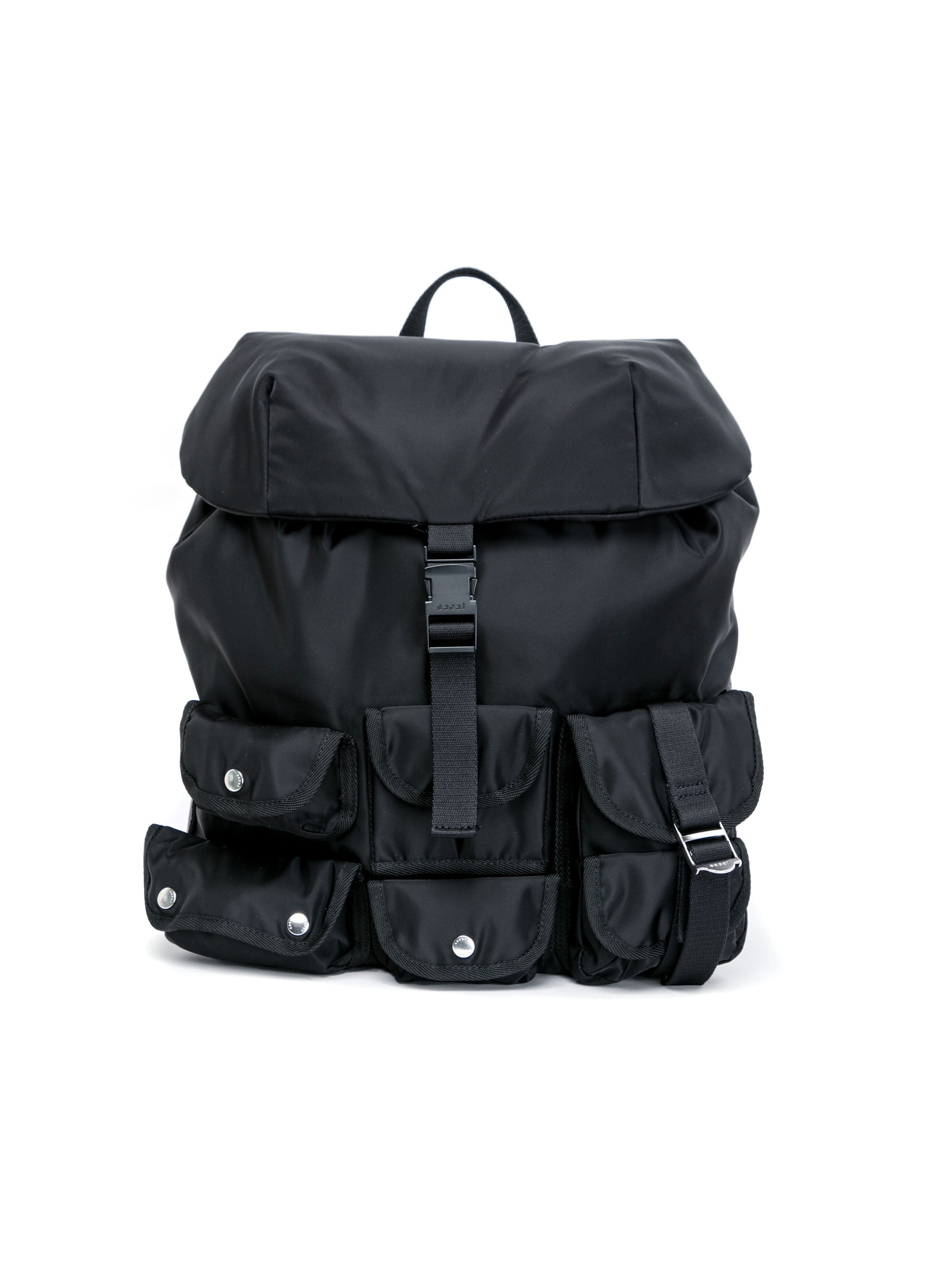 sacai ブラック バックパック MEN ANYBODY BACKPACKS | sacai Official Store サカイ オフィシャル