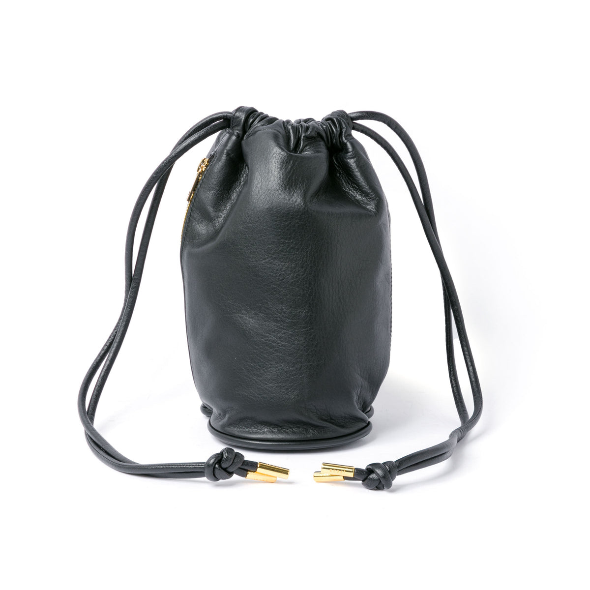 s Drawstring Bag / Leather | sacai Official Store サカイ オフィシャル