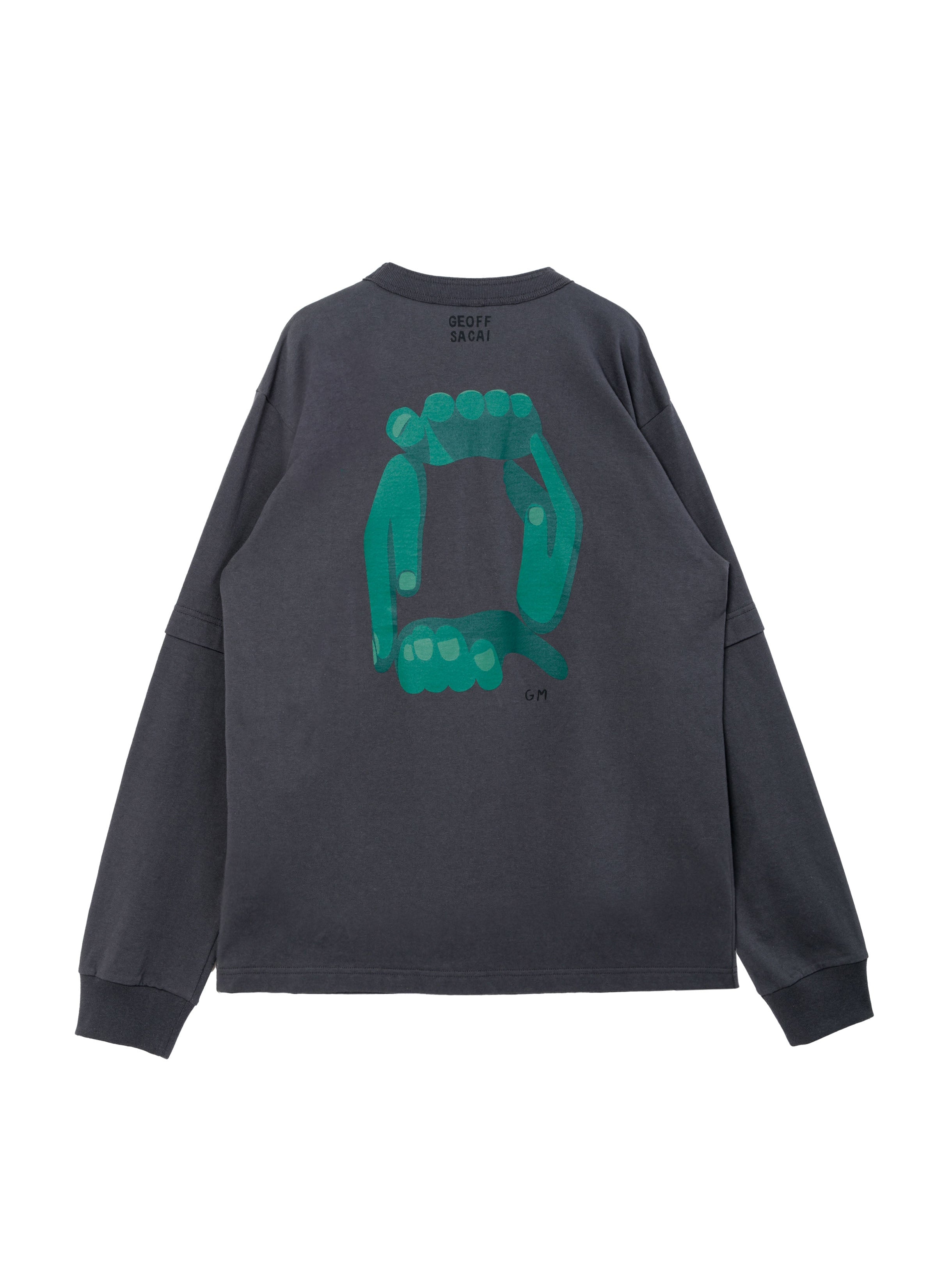 geoff sacai by Geoff Mcfetridge Print L/S T-Shirt