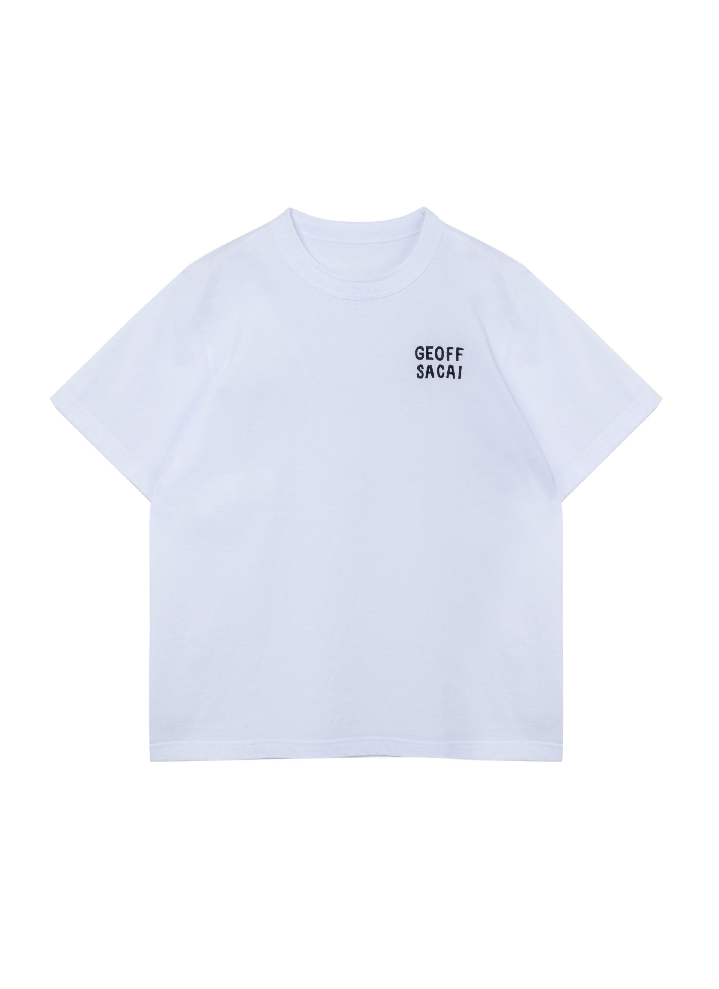 geoff sacai by Geoff Mcfetridge Embroidery T-Shirt