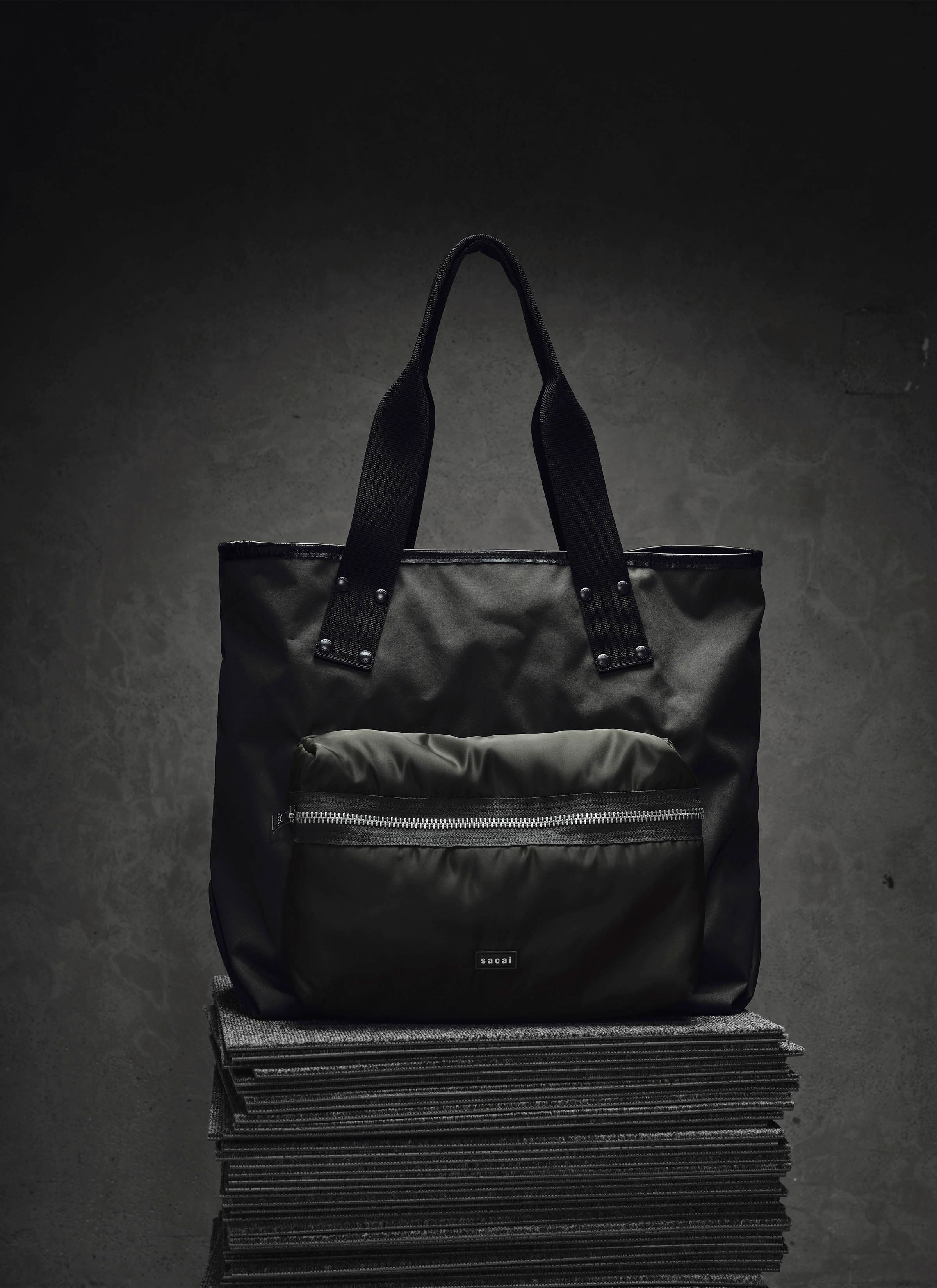 Pocket Tote Bag Large