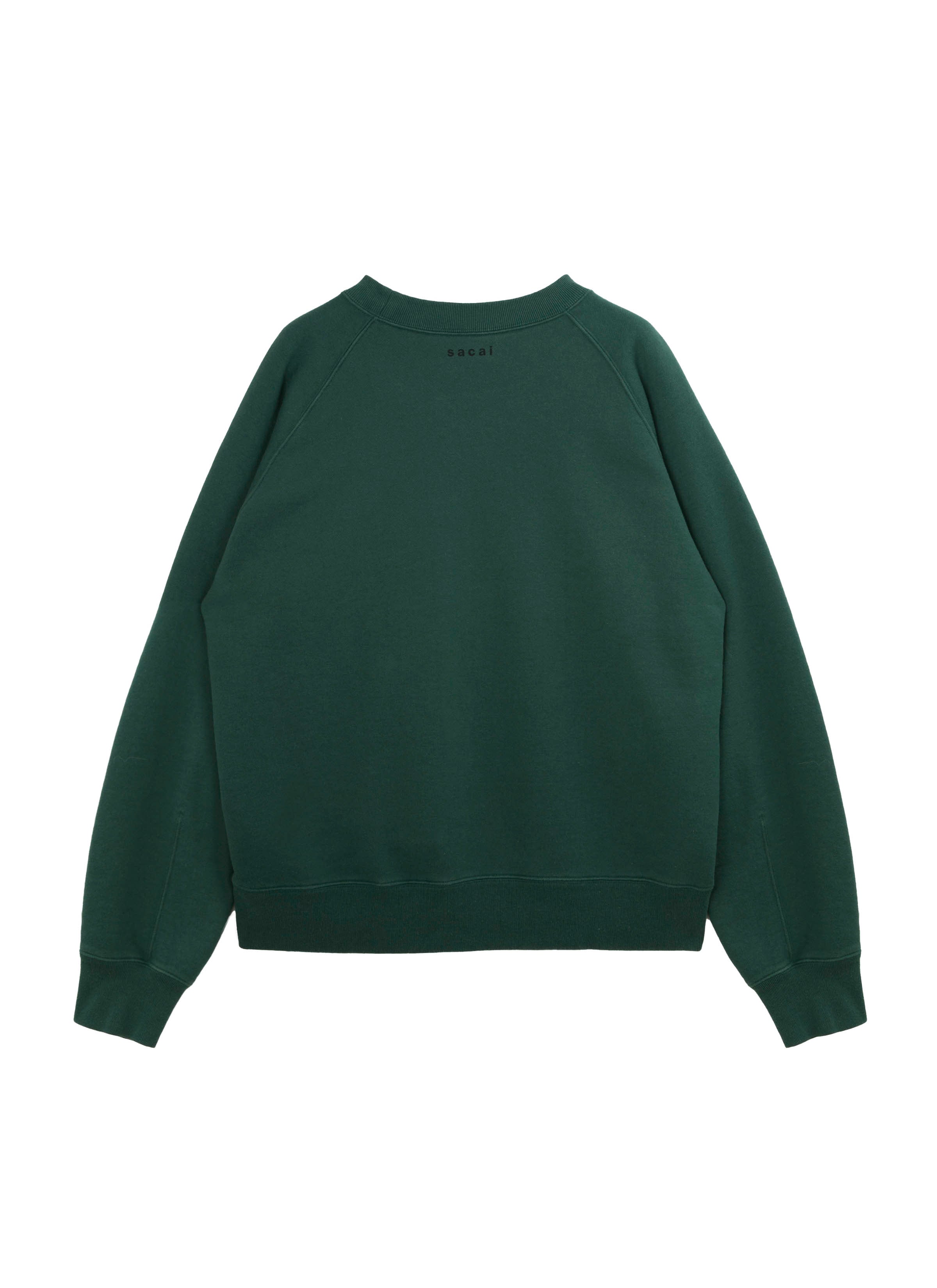 sacai ナイロンプルオーバースウェット　オリーブグリーン Graphic Pullover | sacai Official Store サカイ オフィシャル