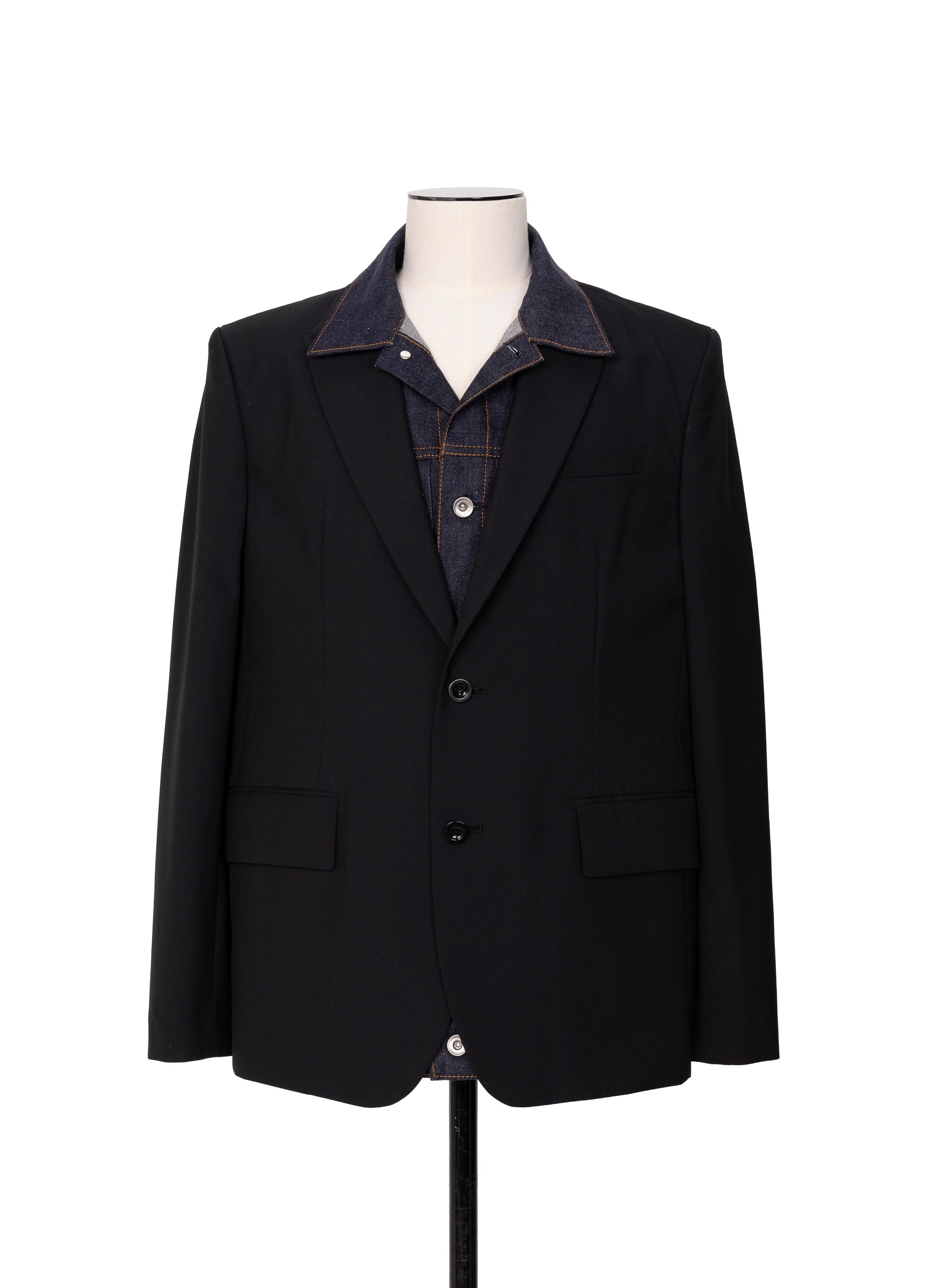 Suiting x Denim Jacket