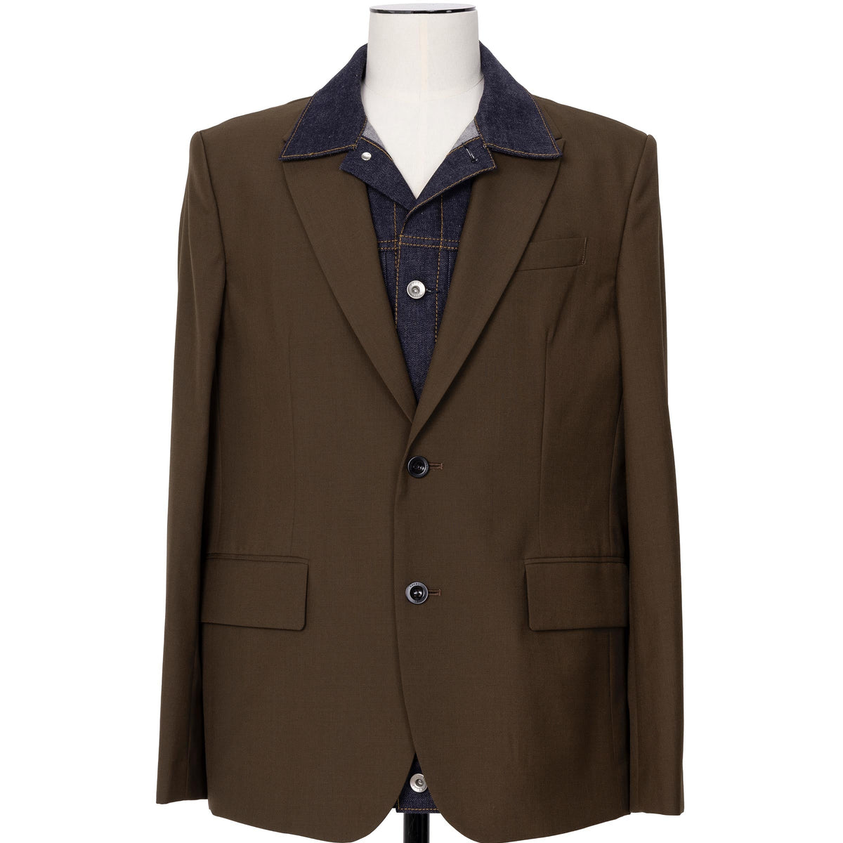 Suiting x Denim Jacket | sacai Official Store サカイ オフィシャル