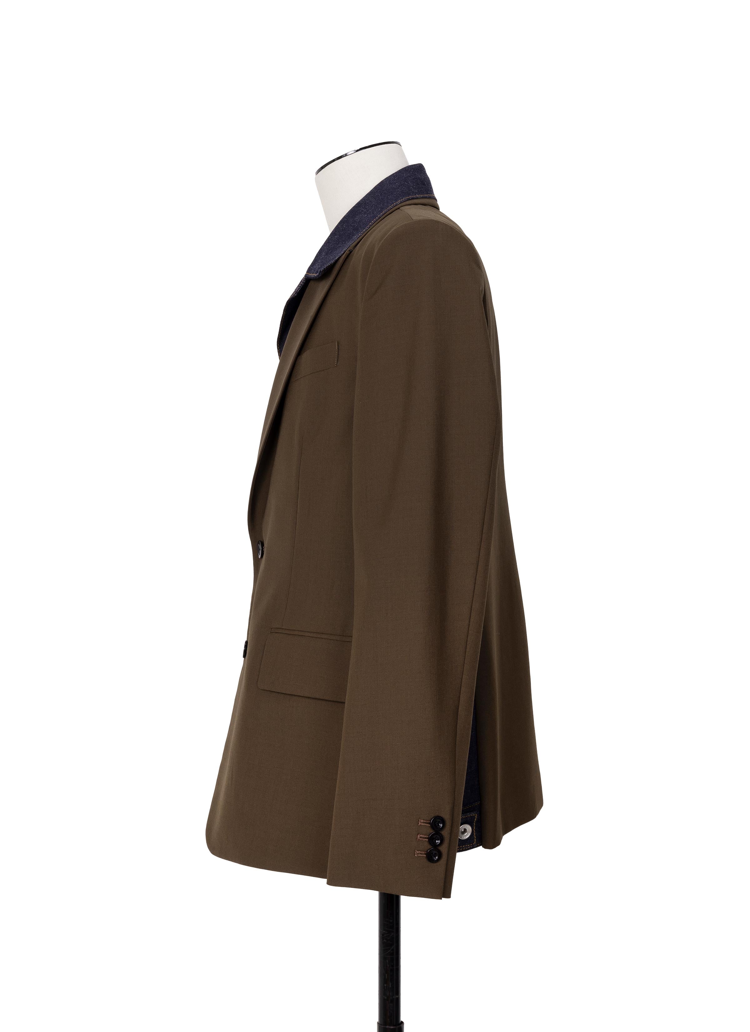 Suiting x Denim Jacket | sacai Official Store サカイ オフィシャル