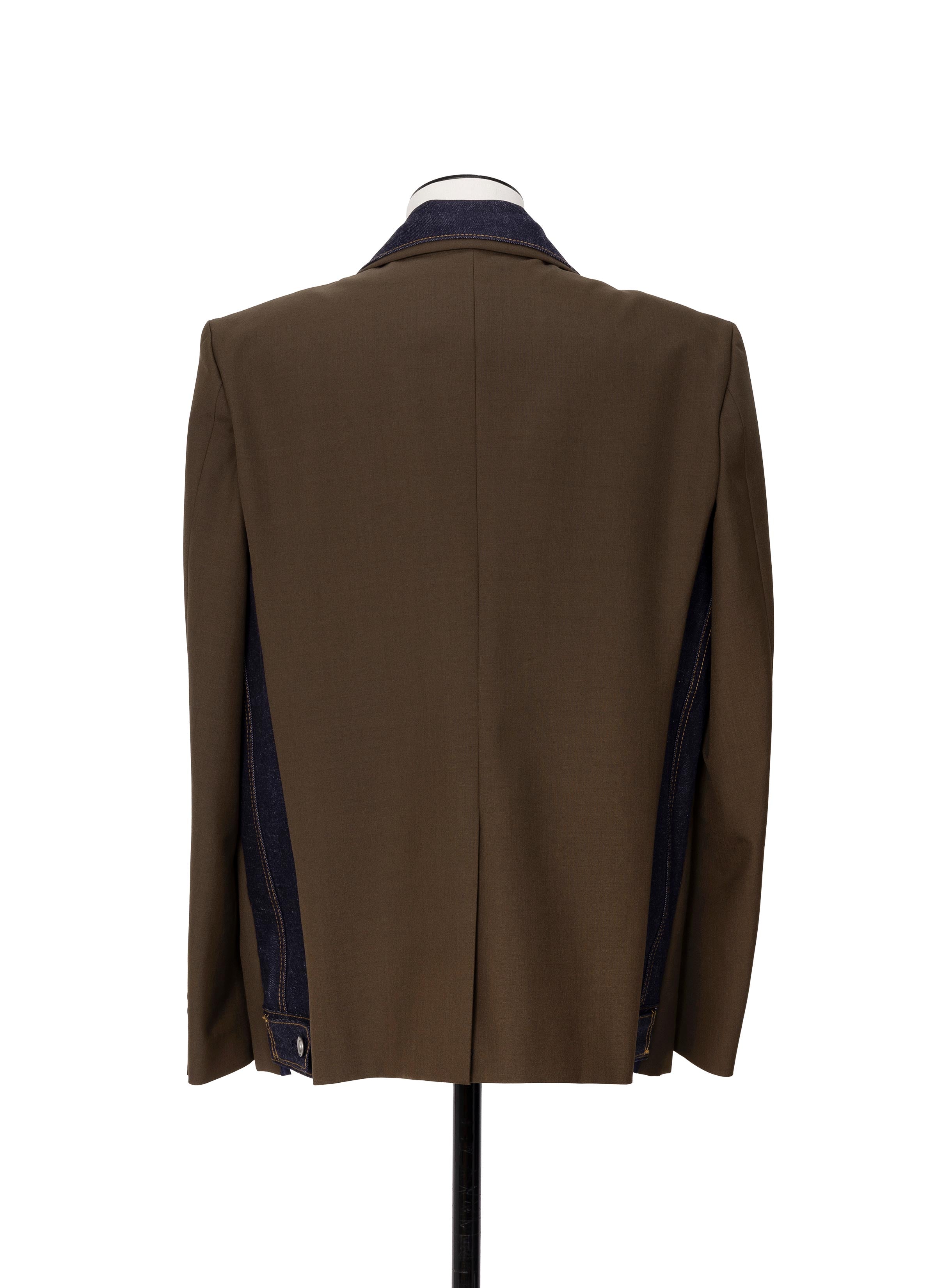 Suiting x Denim Jacket | sacai Official Store サカイ オフィシャル