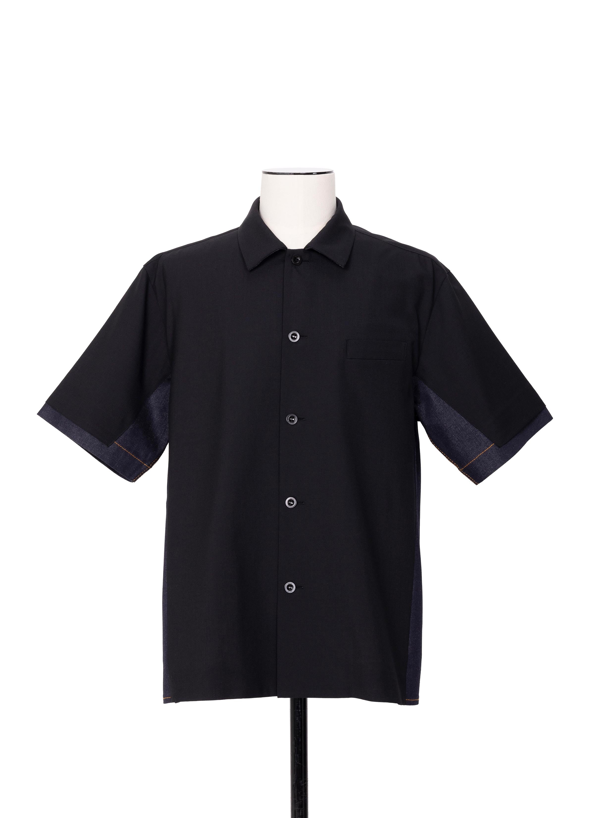 Suiting x Denim Shirt