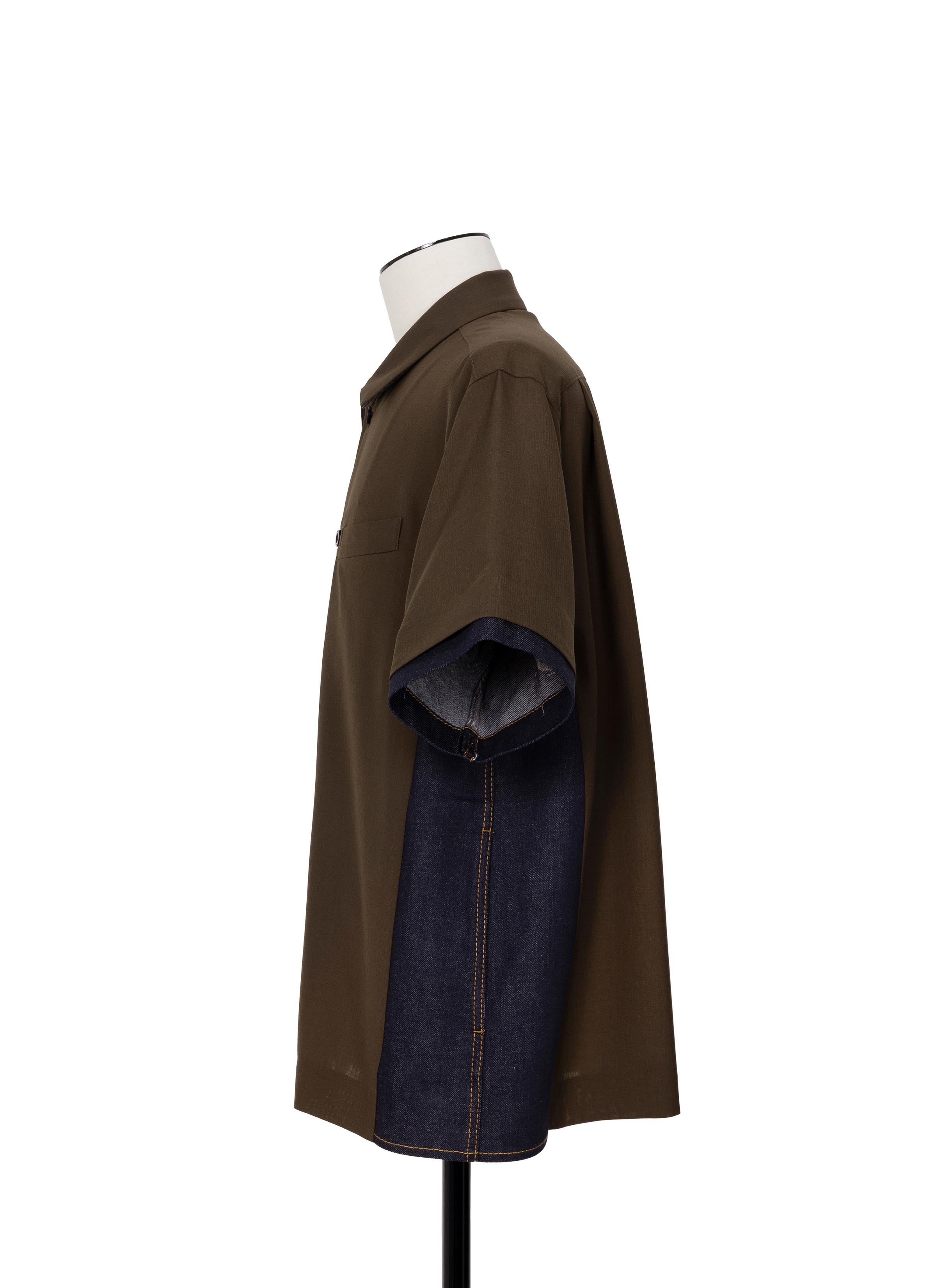 Suiting x Denim Shirt