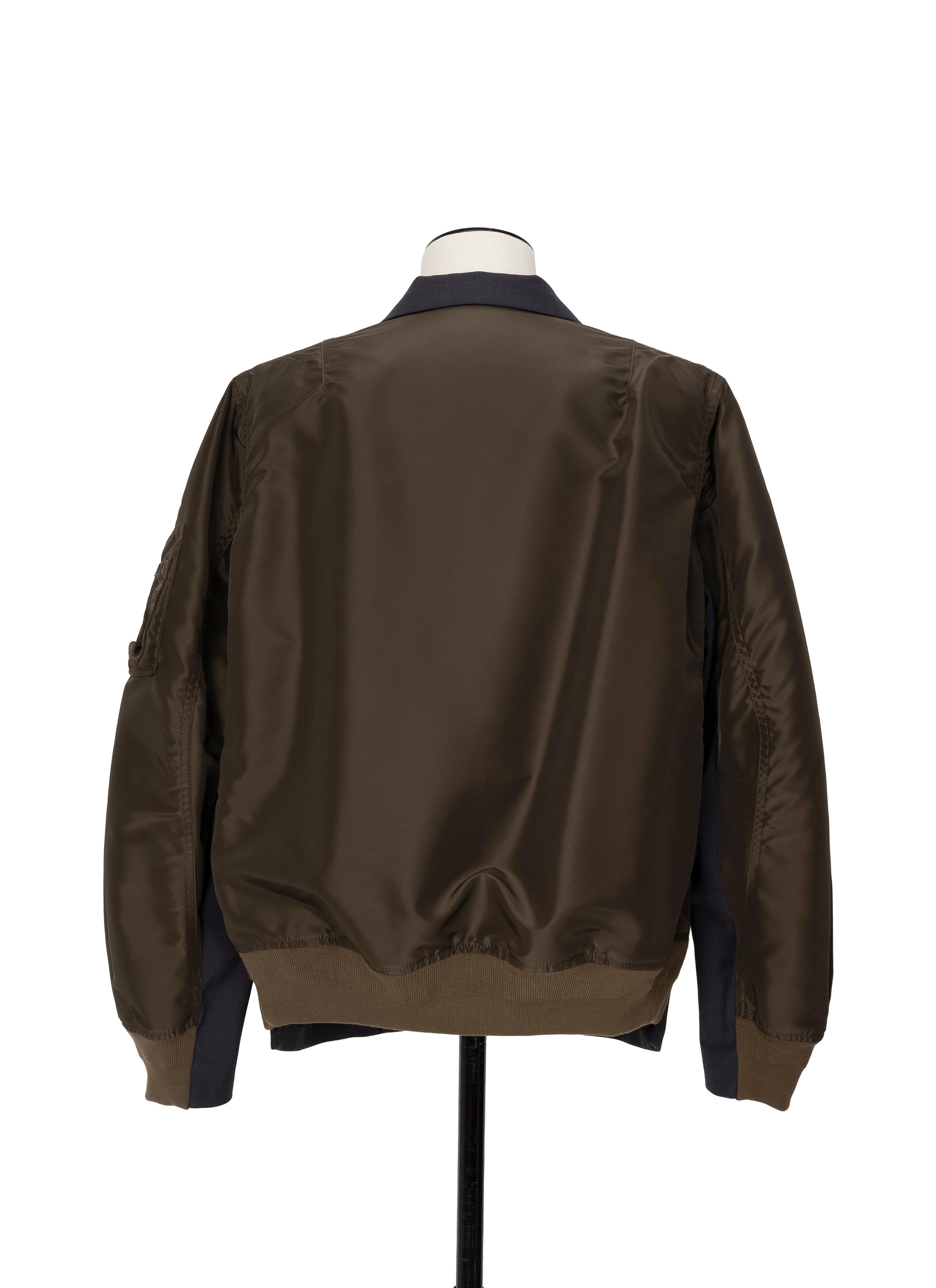 Suiting x Nylon Twill Jacket | sacai Official Store サカイ