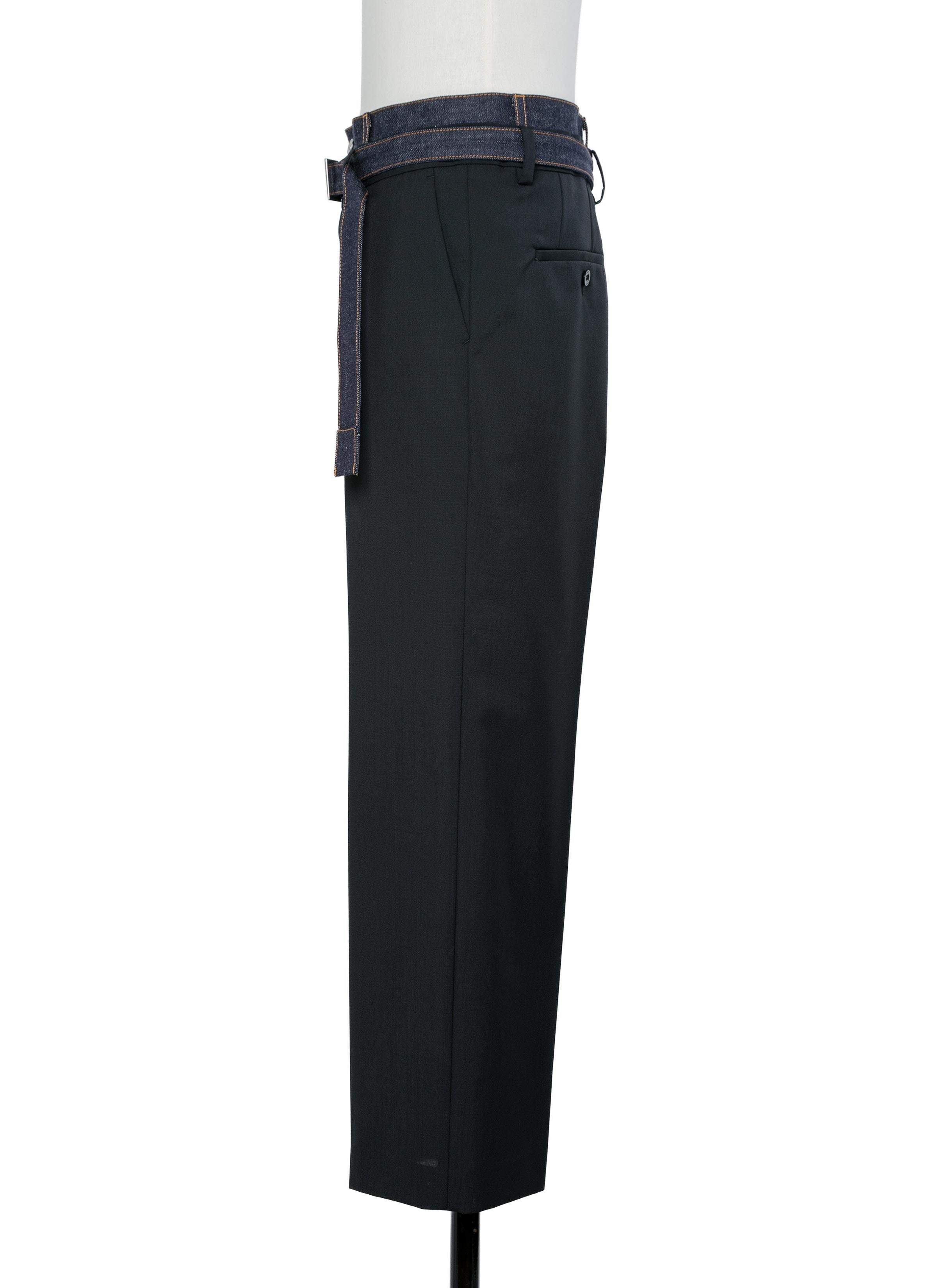 Suiting x Denim Pants