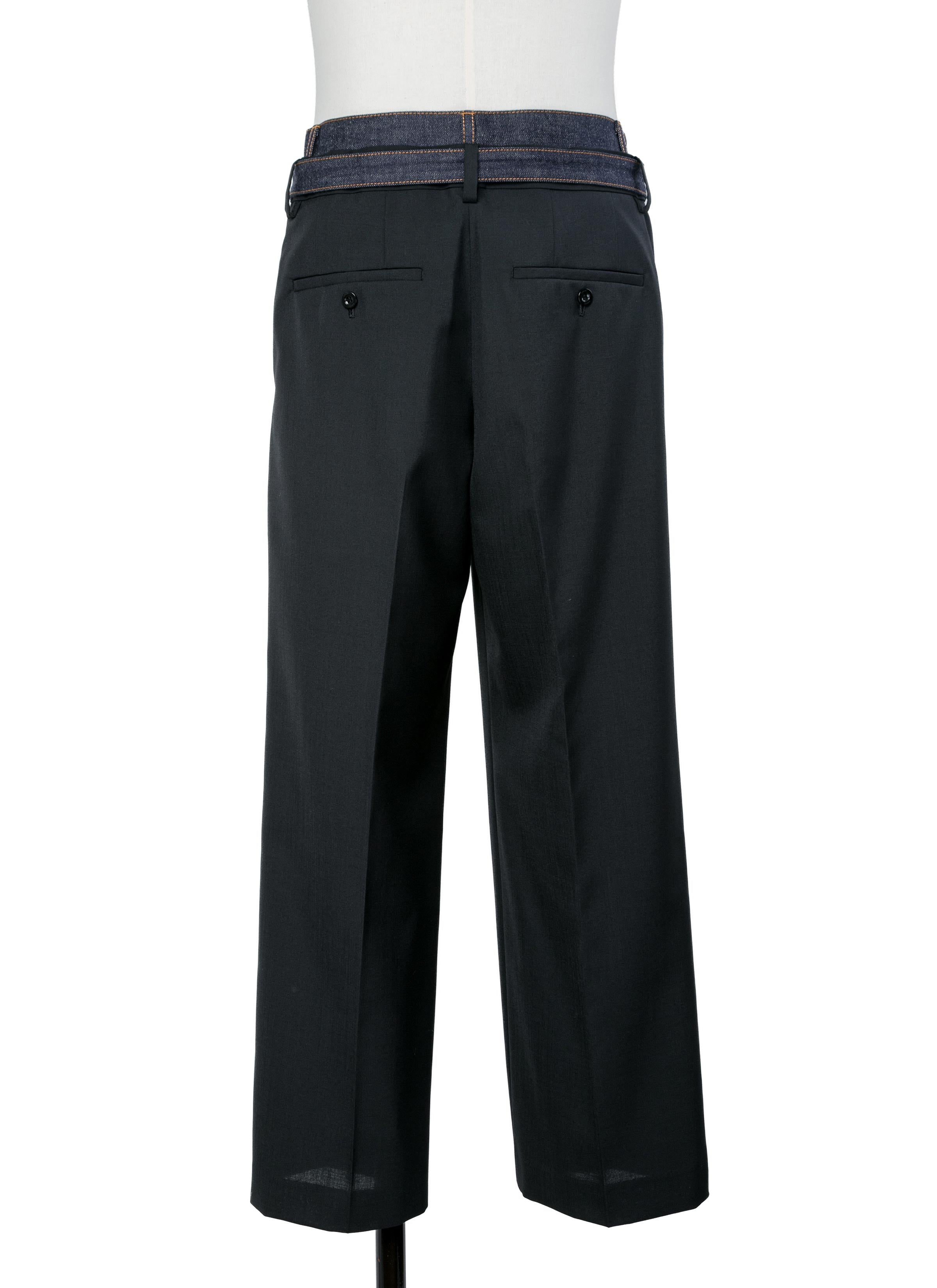 Sacai サカイ 21AW 21-02556M Suiting Pants Sacai サカイ 21AW 21-02556M Suiting Pants ベルテッド タック