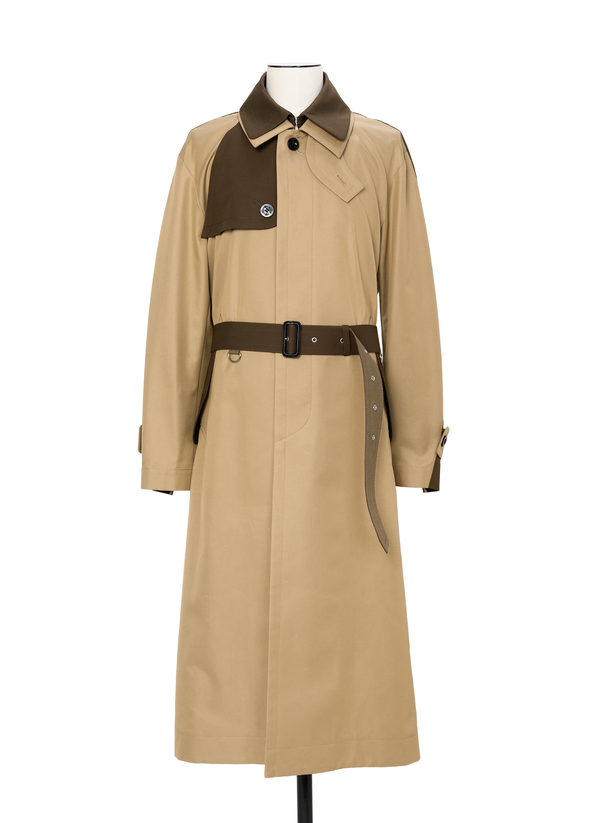 Cotton Gabardine Coat