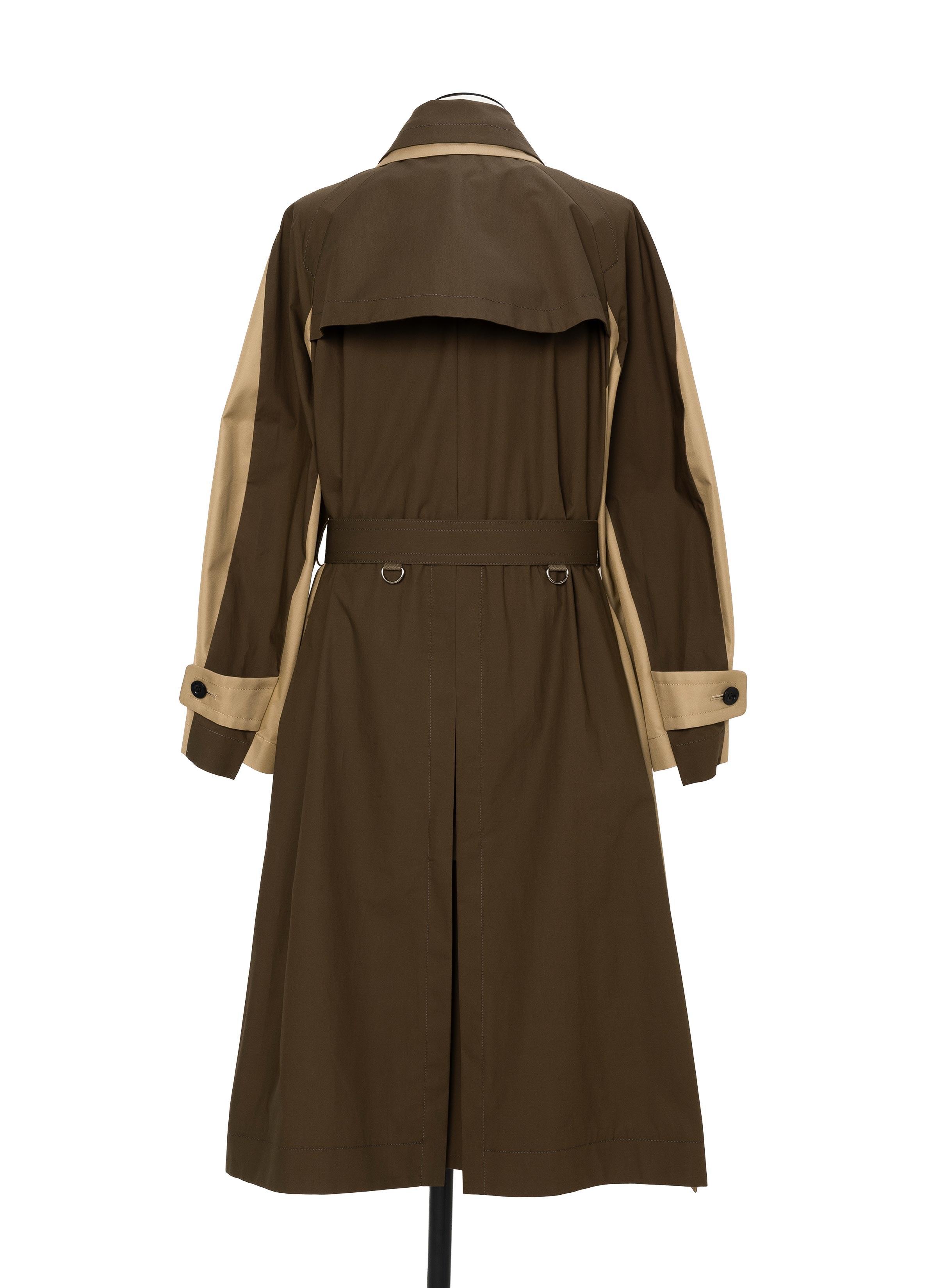 Cotton Gabardine Coat | sacai Official Store サカイ オフィシャル