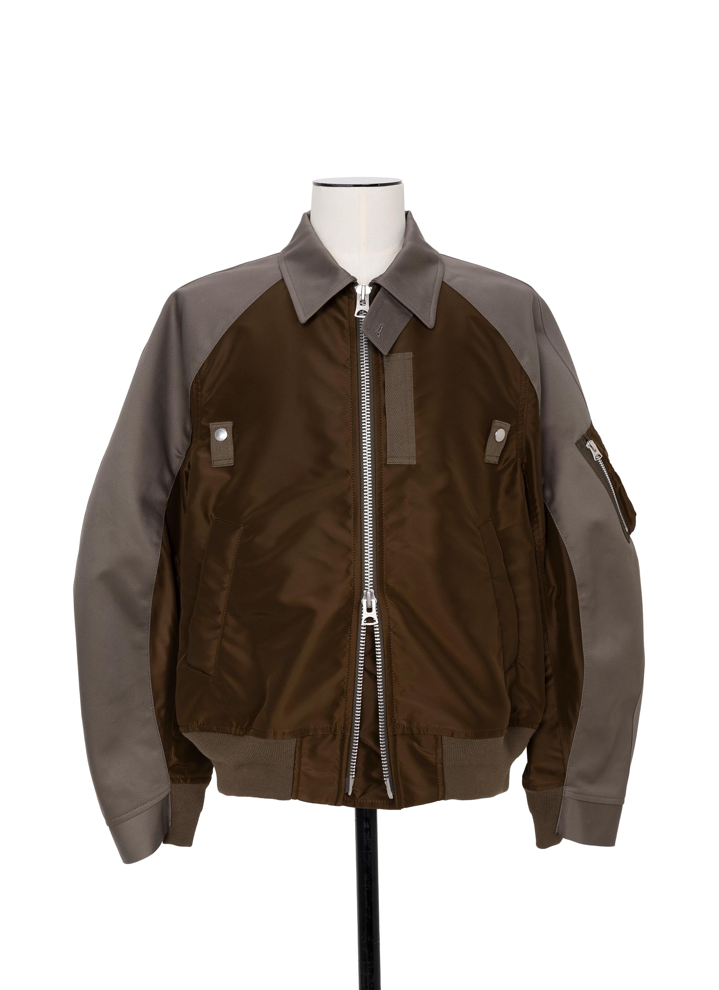 Sacai サカイ　ブラウン ミリタリージャケット サイズ2 Sacai サカイ ブラウン ミリタリージャケット サイズ2 sacai