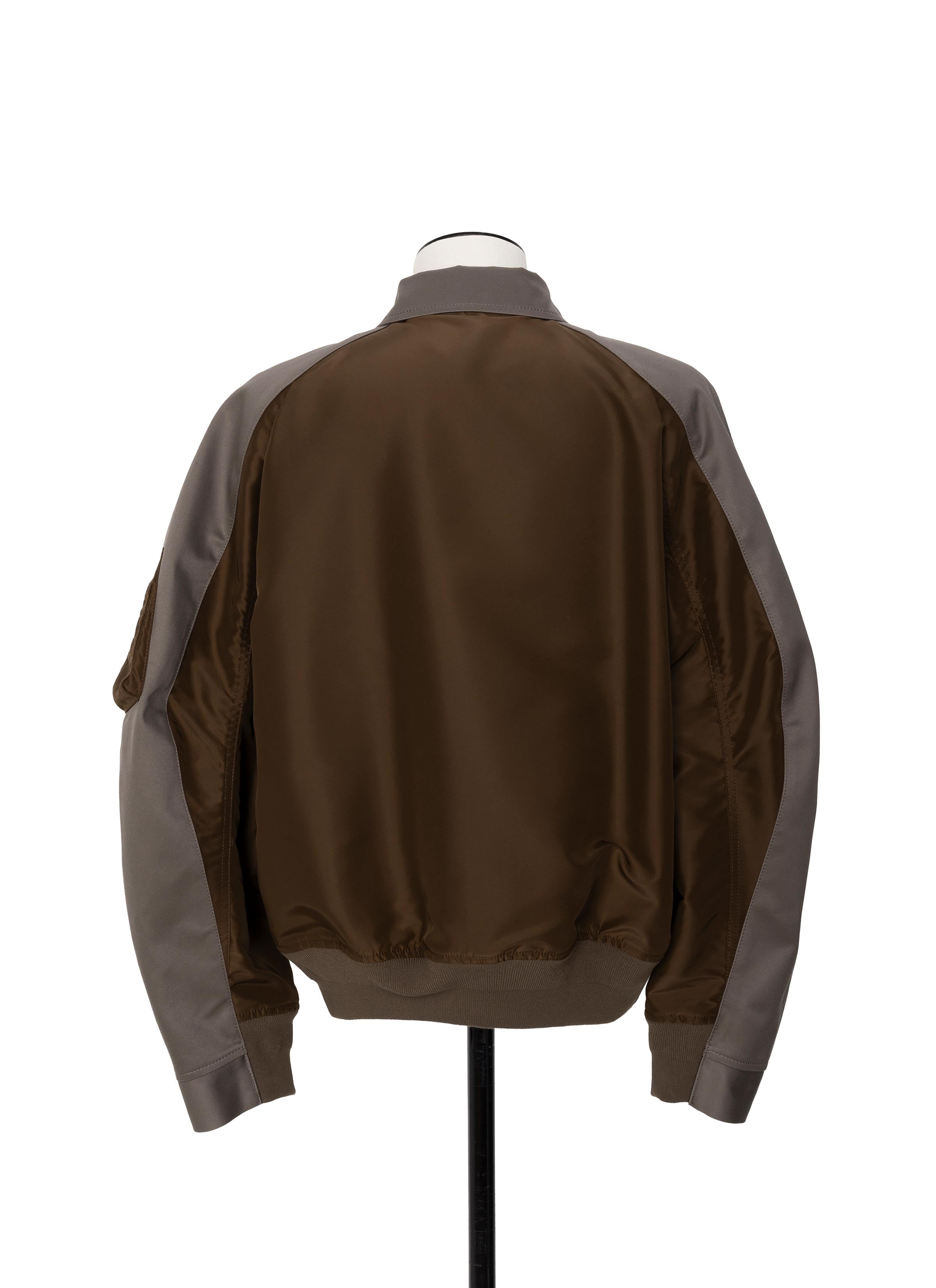 Cotton Chino x Nylon Twill Blouson