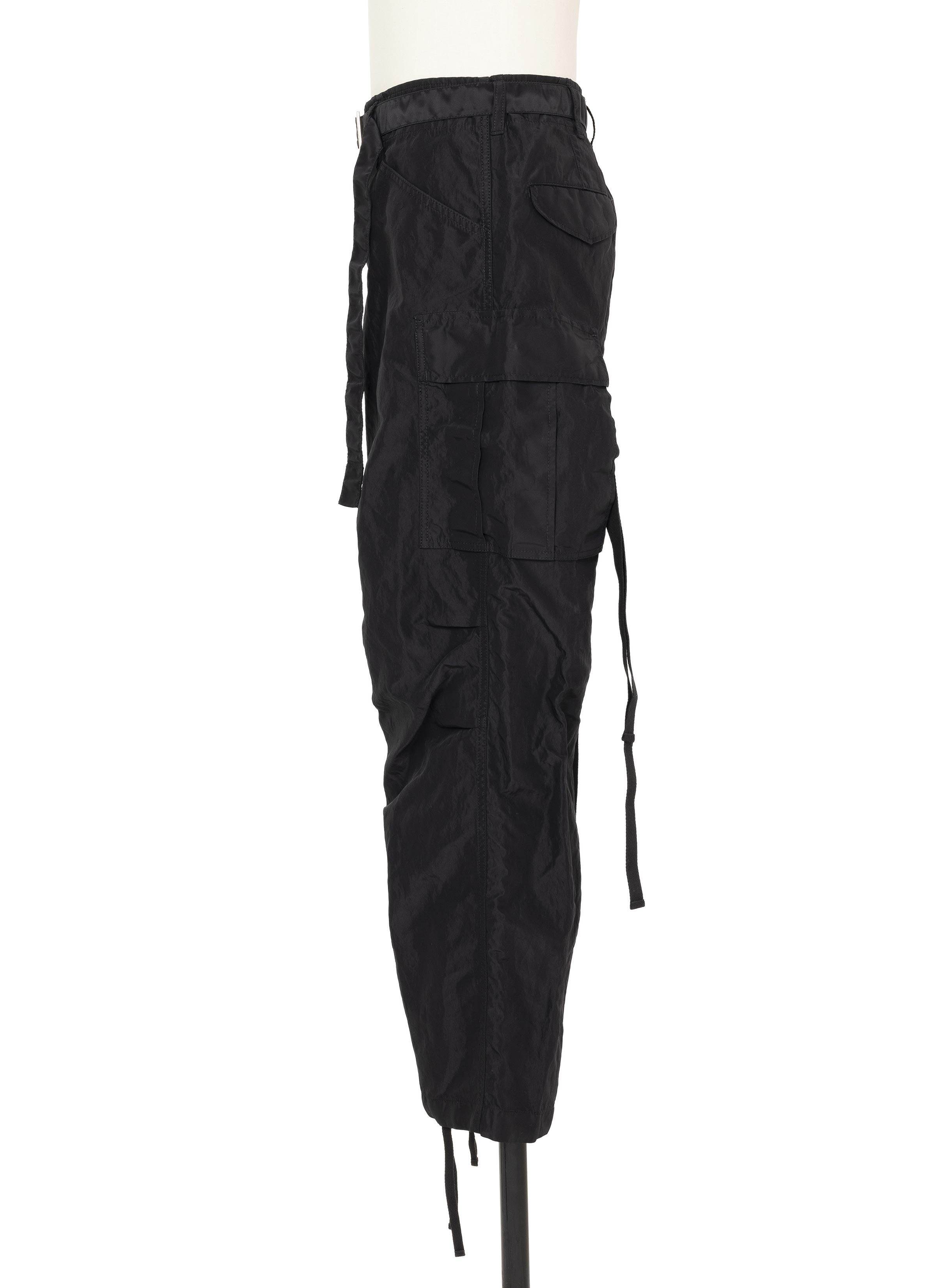 Treated Nylon Twill Pants | sacai Official Store サカイ オフィシャル