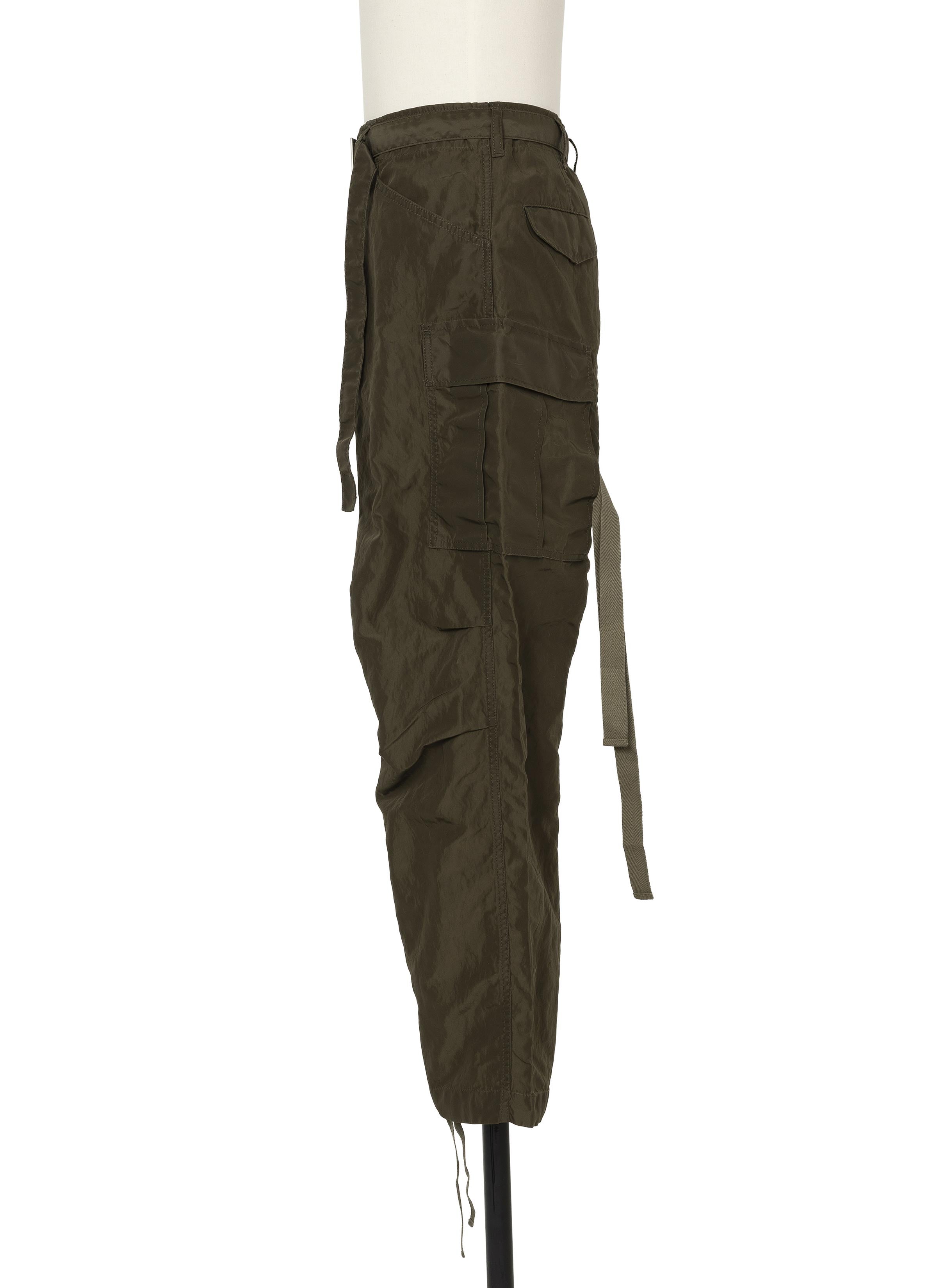 Treated Nylon Twill Pants | sacai Official Store サカイ オフィシャル