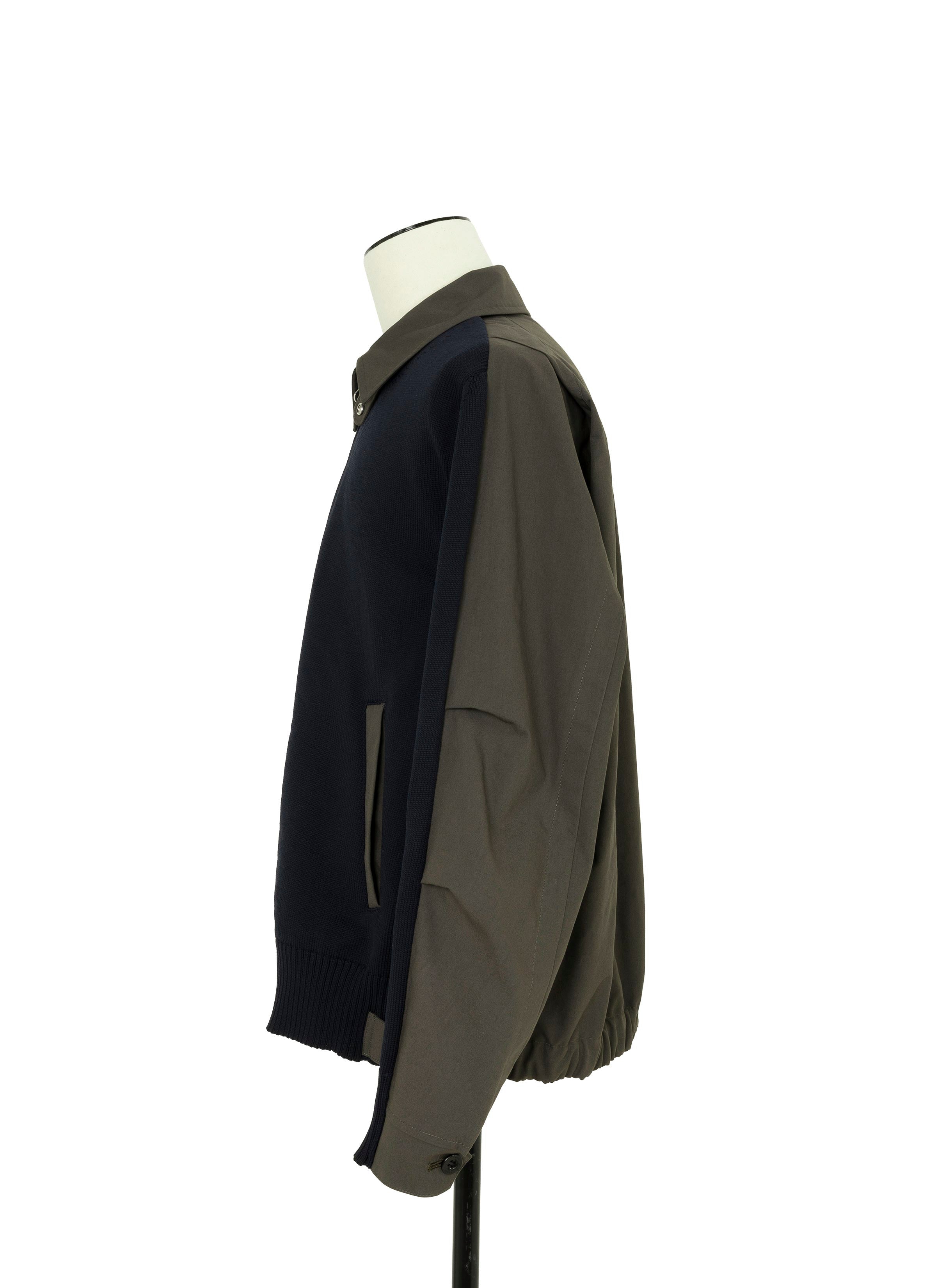 Weathercloth x Knit Blouson | sacai Official Store サカイ オフィシャル