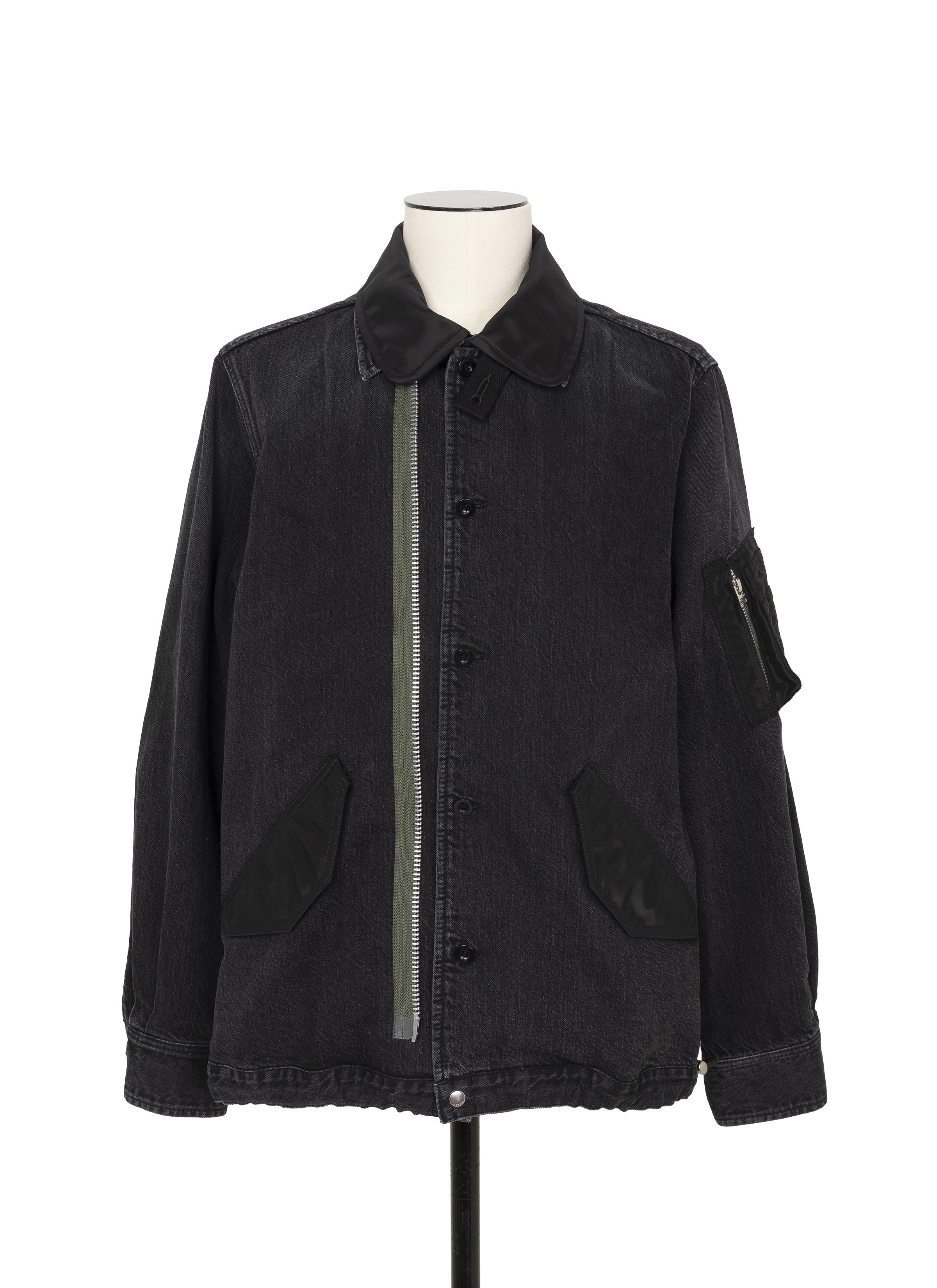 Denim x Nylon Twill Blouson