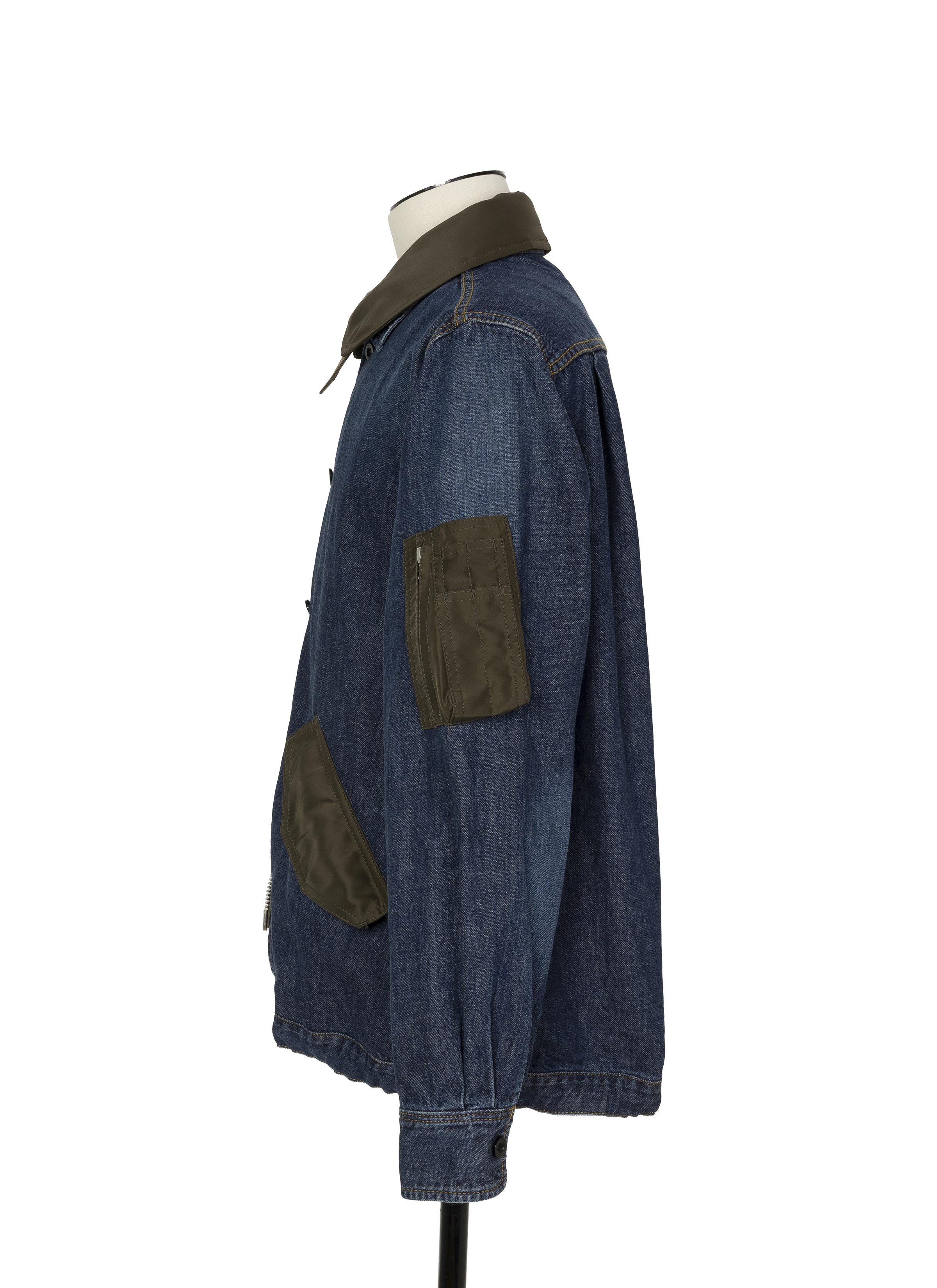 Denim x Nylon Twill Blouson | sacai Official Store サカイ オフィシャル