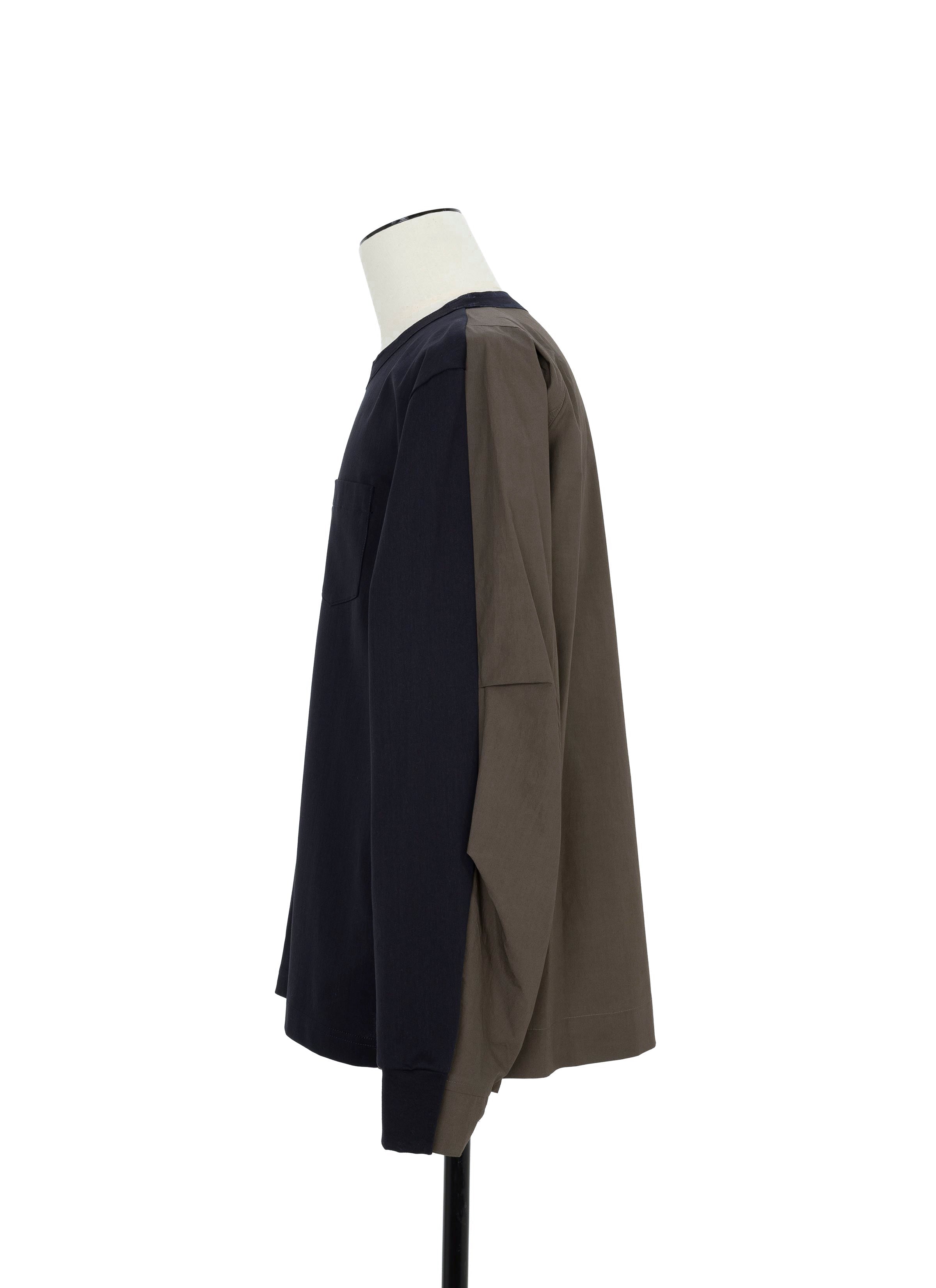 Cotton Typewriter x Cotton Jersey L/S T-Shirt | sacai Official
