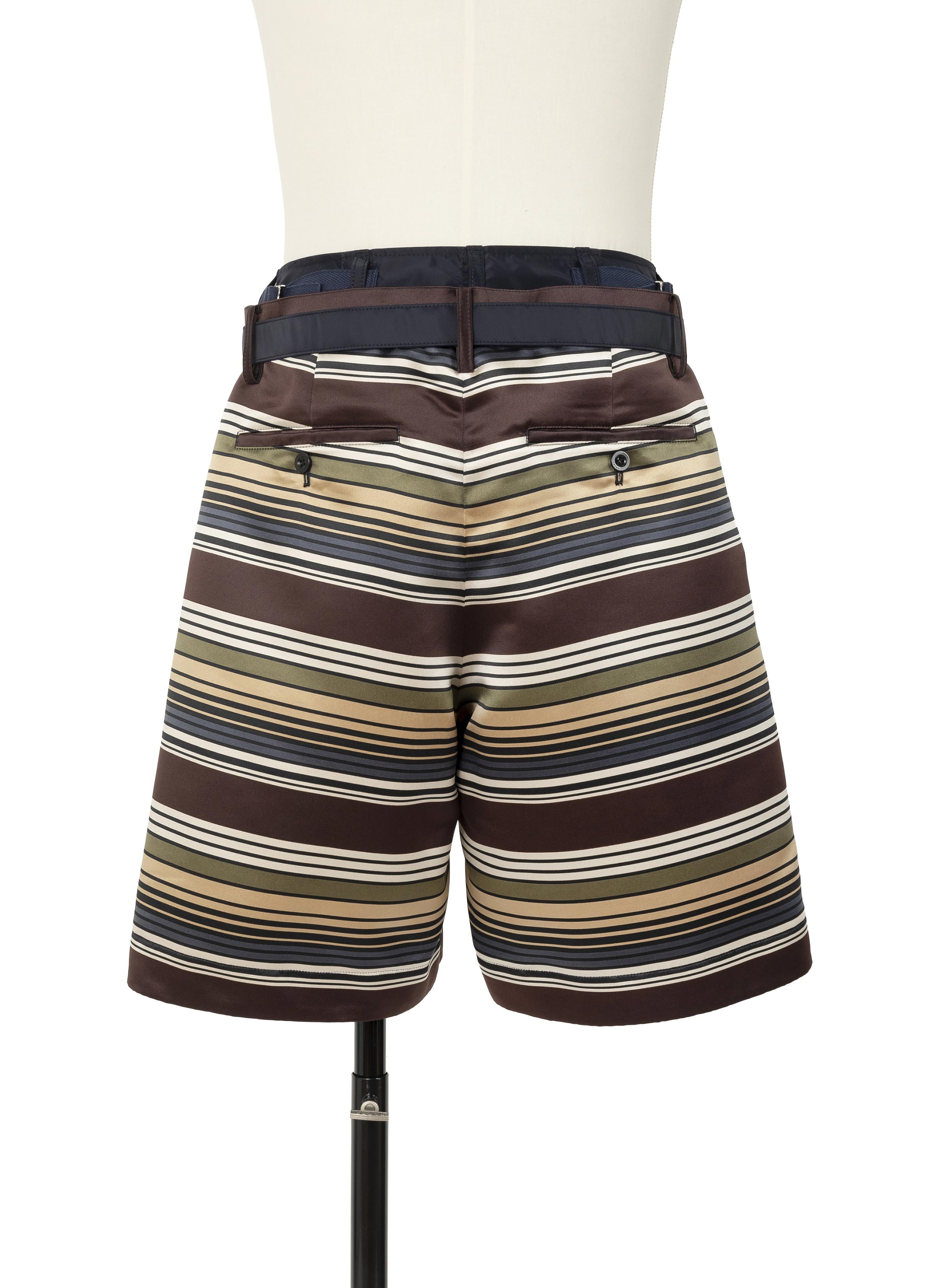 Horizontal Stripe Shorts