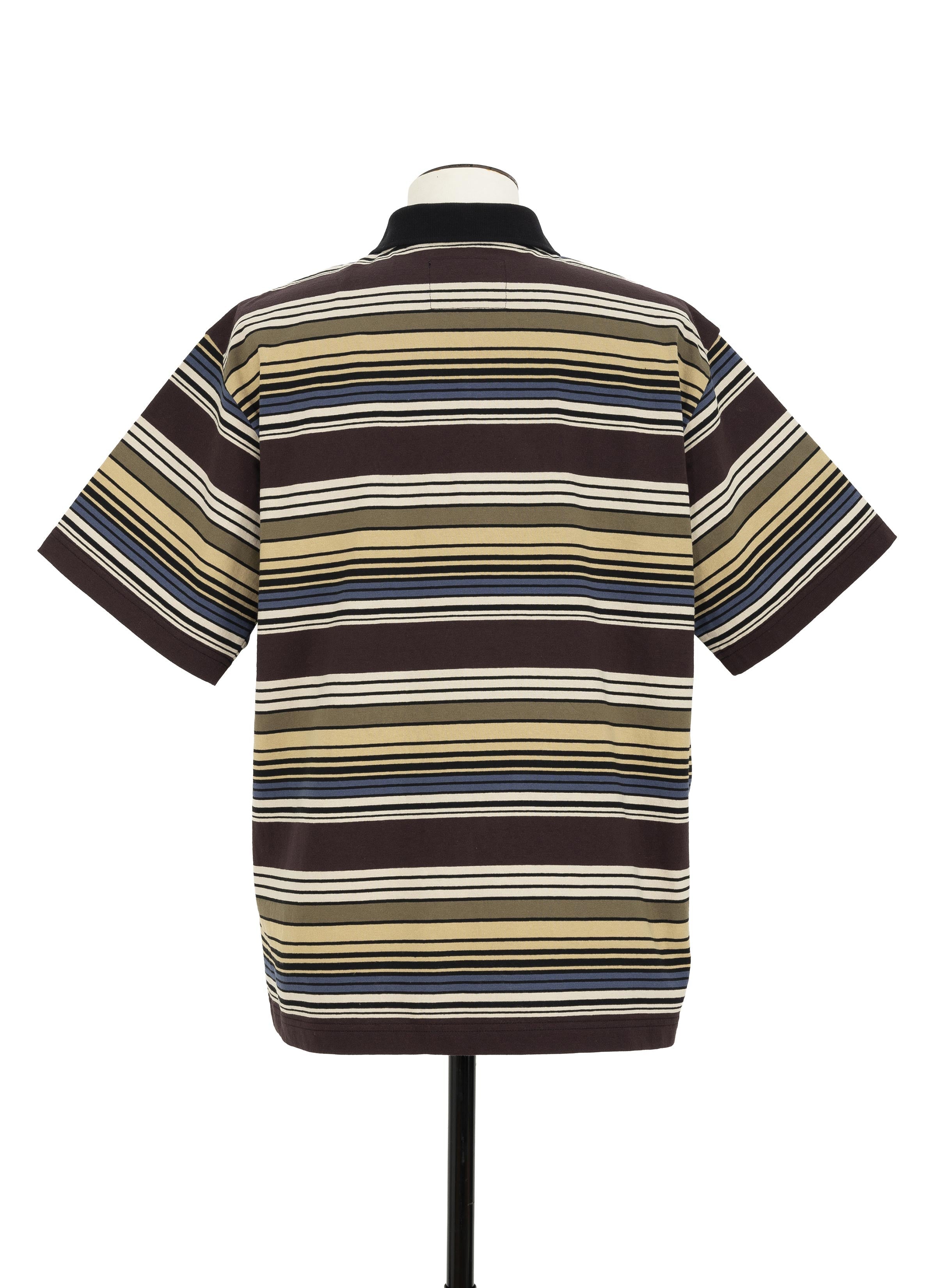 sacai レイヤードTシャツ Horizontal Stripe T-Shirt | sacai Official Store サカイ オフィシャル