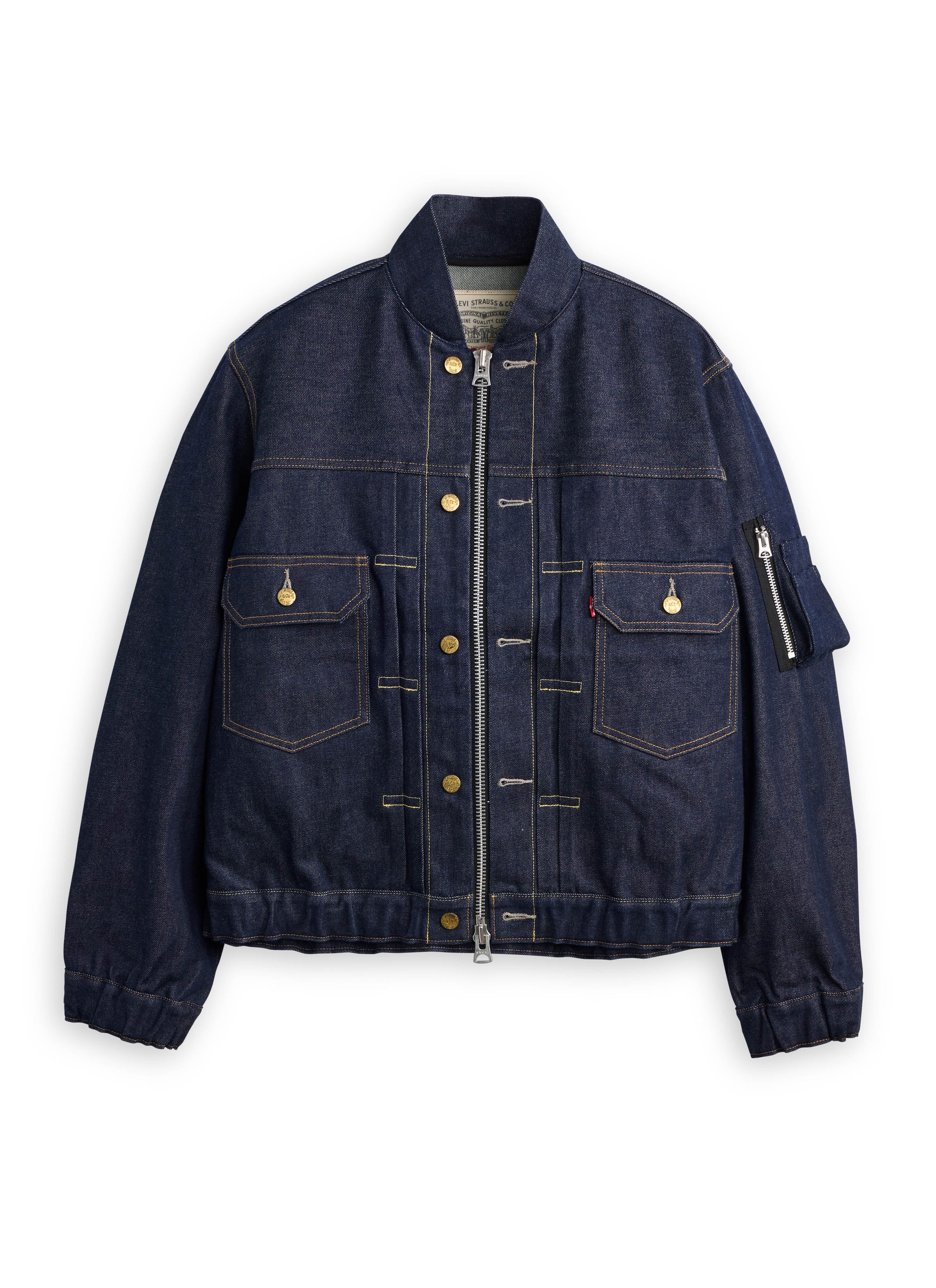 sacai 新品 切り替えプルオーバーシャツ 抽選販売】Levi's® x sacai Collection | sacai Official Store サカイ