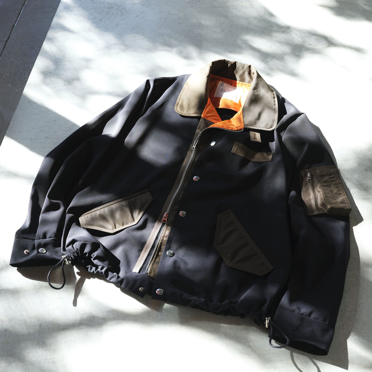 Wool Suiting x Nylon Twill Jacket | sacai Official Store サカイ 